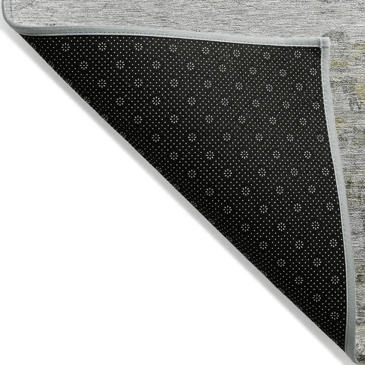 Machine Washable Indoor/ Outdoor Abstract Modern Chantille Rug