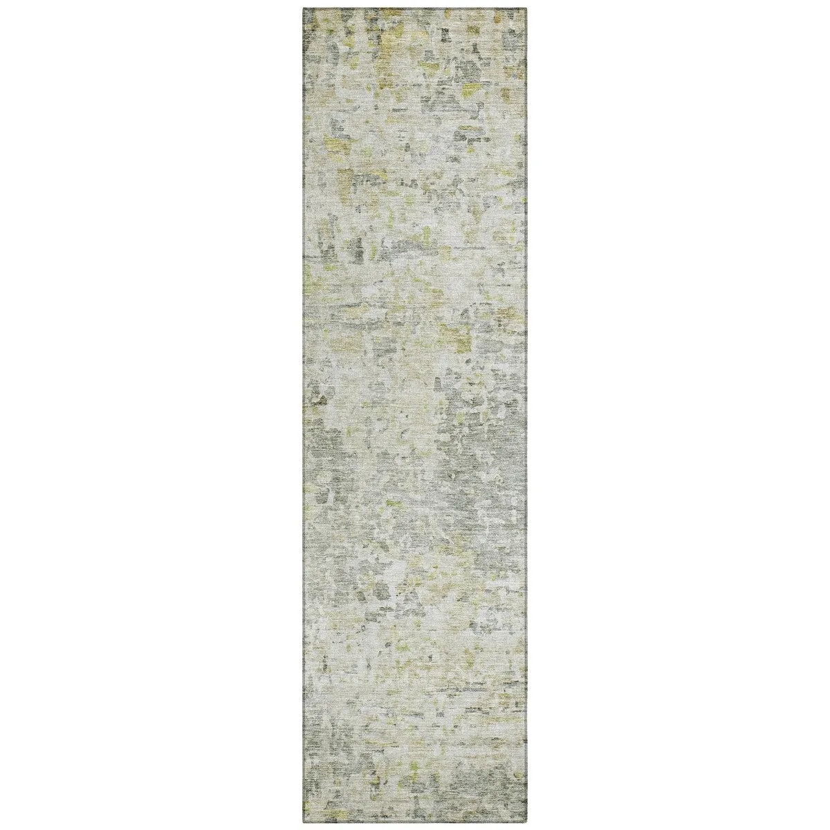 Machine Washable Indoor/ Outdoor Abstract Modern Chantille Rug