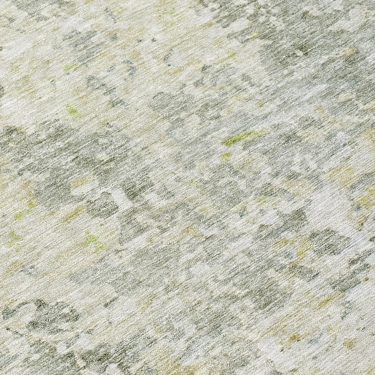 Machine Washable Indoor/ Outdoor Abstract Modern Chantille Rug