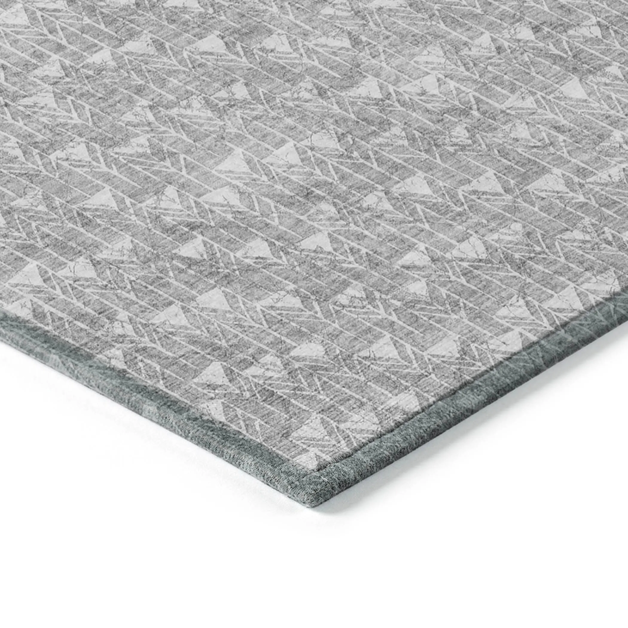 Machine Washable Indoor/ Outdoor Arrows Chantille Rug