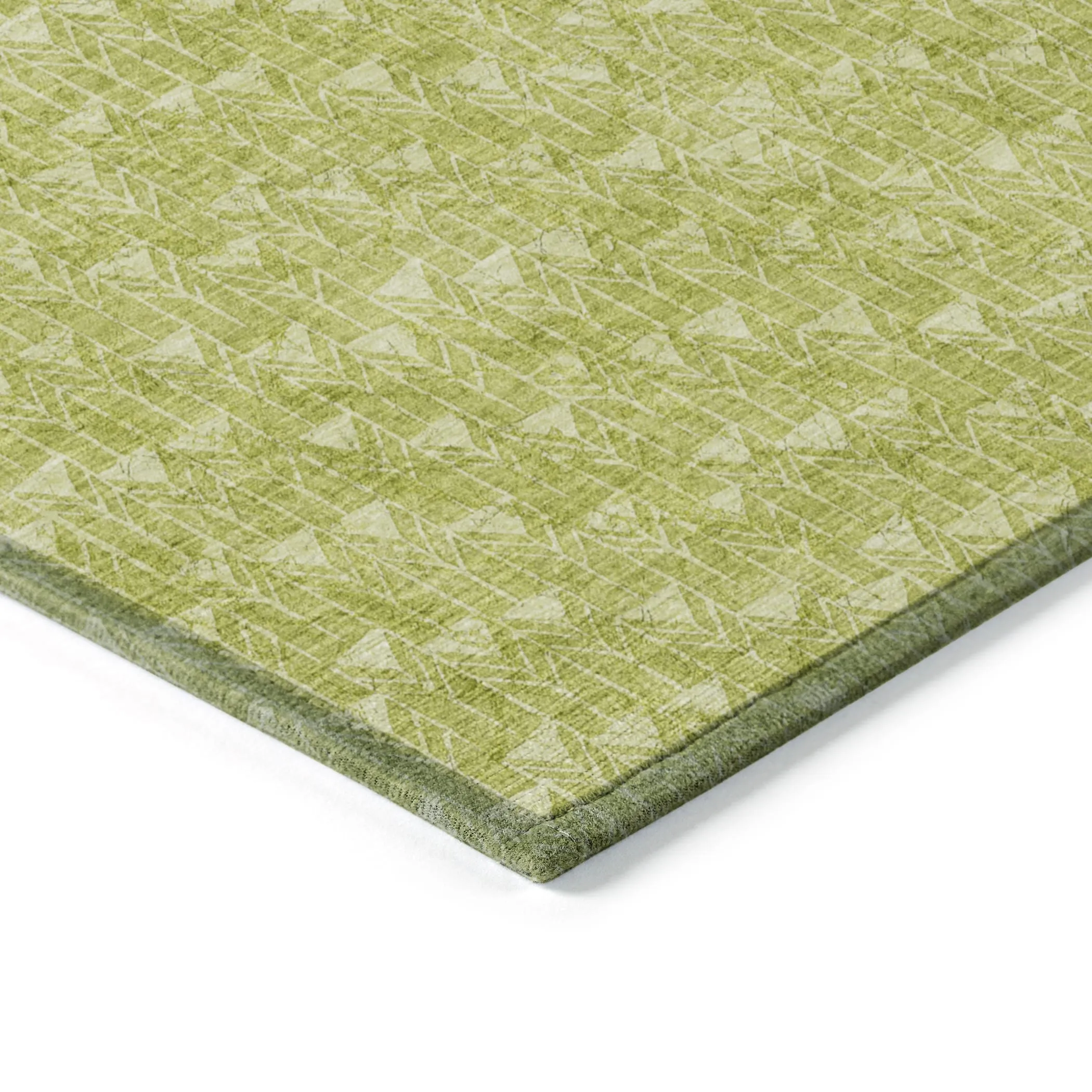 Machine Washable Indoor/ Outdoor Arrows Chantille Rug