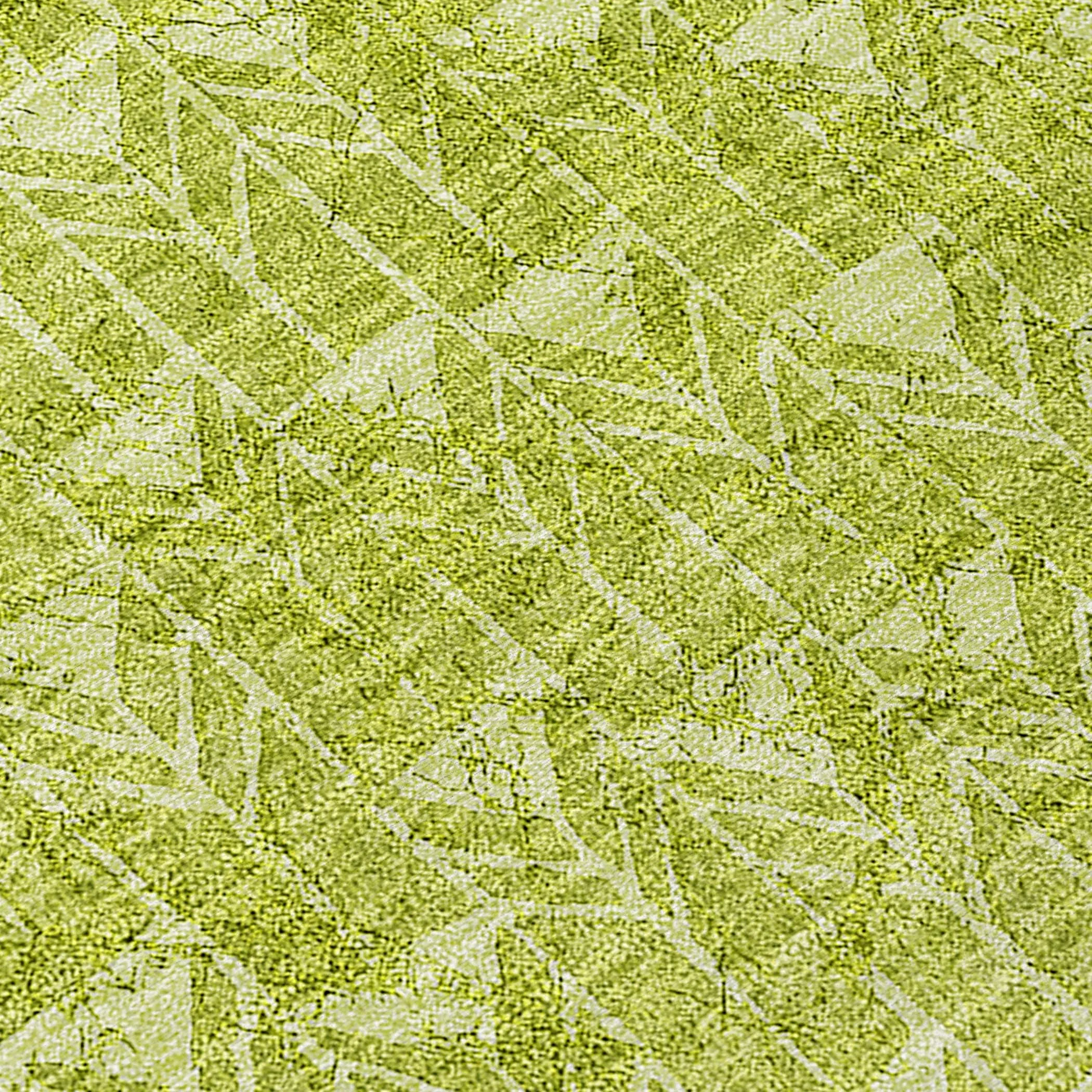 Machine Washable Indoor/ Outdoor Arrows Chantille Rug