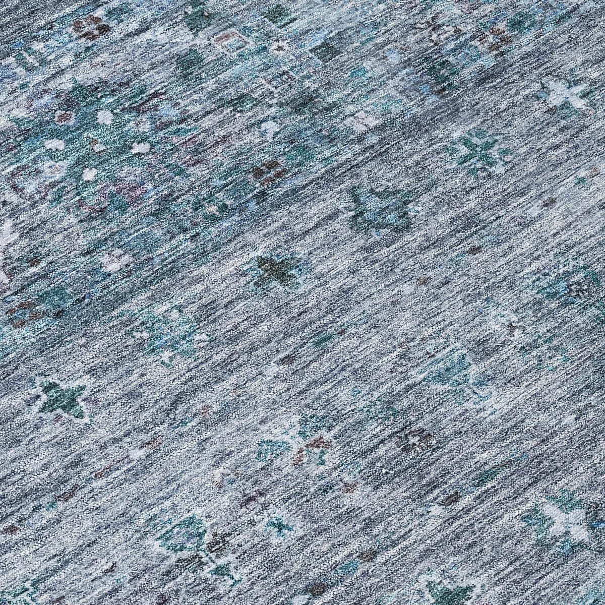 Machine Washable Indoor/ Outdoor Boho Moroccan Chantille Rug