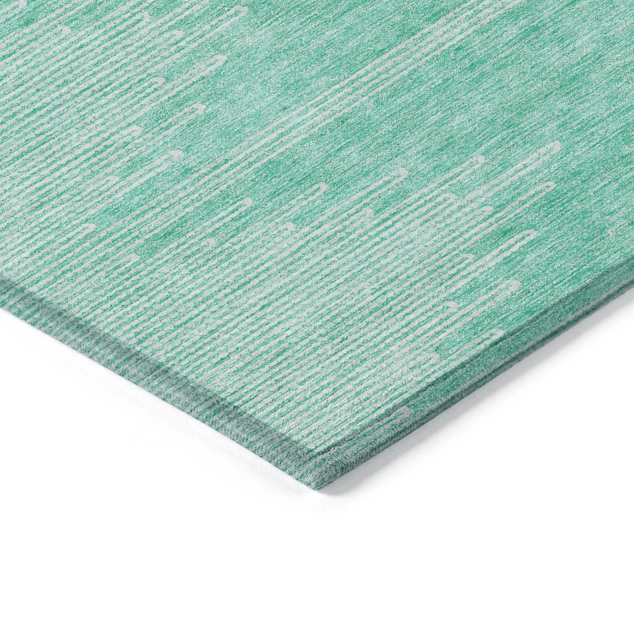 Machine Washable Indoor/ Outdoor Boho Moroccan Rug