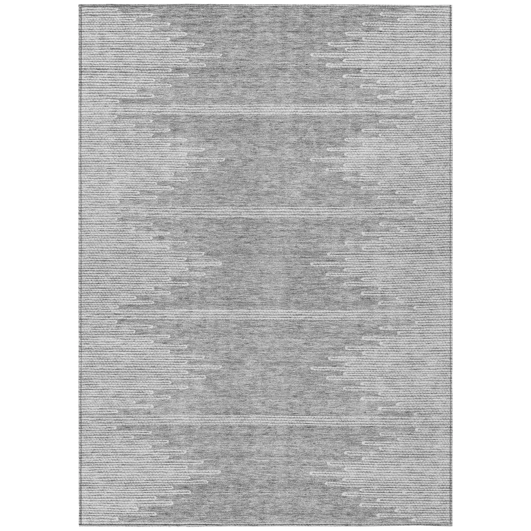 Machine Washable Indoor/ Outdoor Boho Moroccan Rug