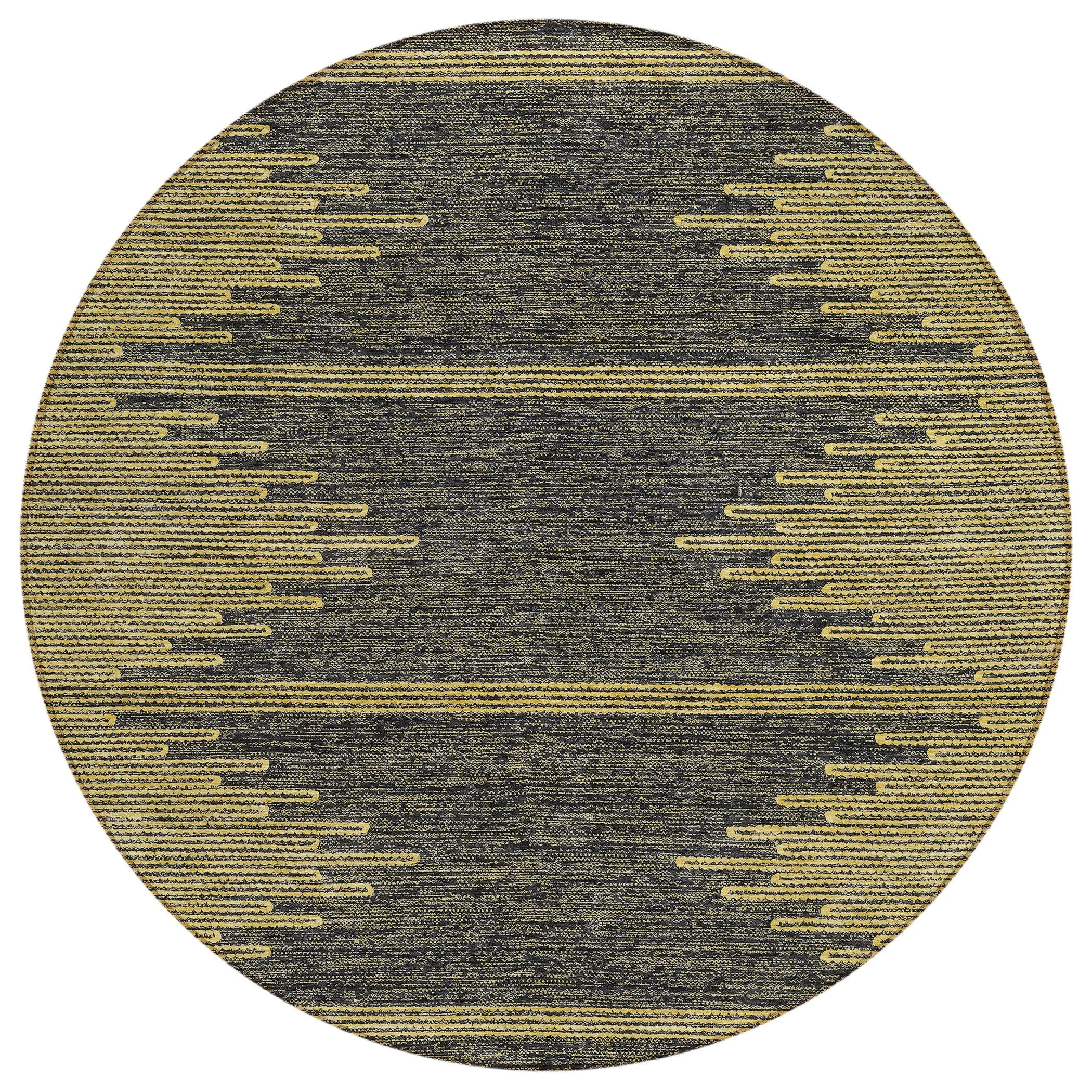 Machine Washable Indoor/ Outdoor Boho Moroccan Rug