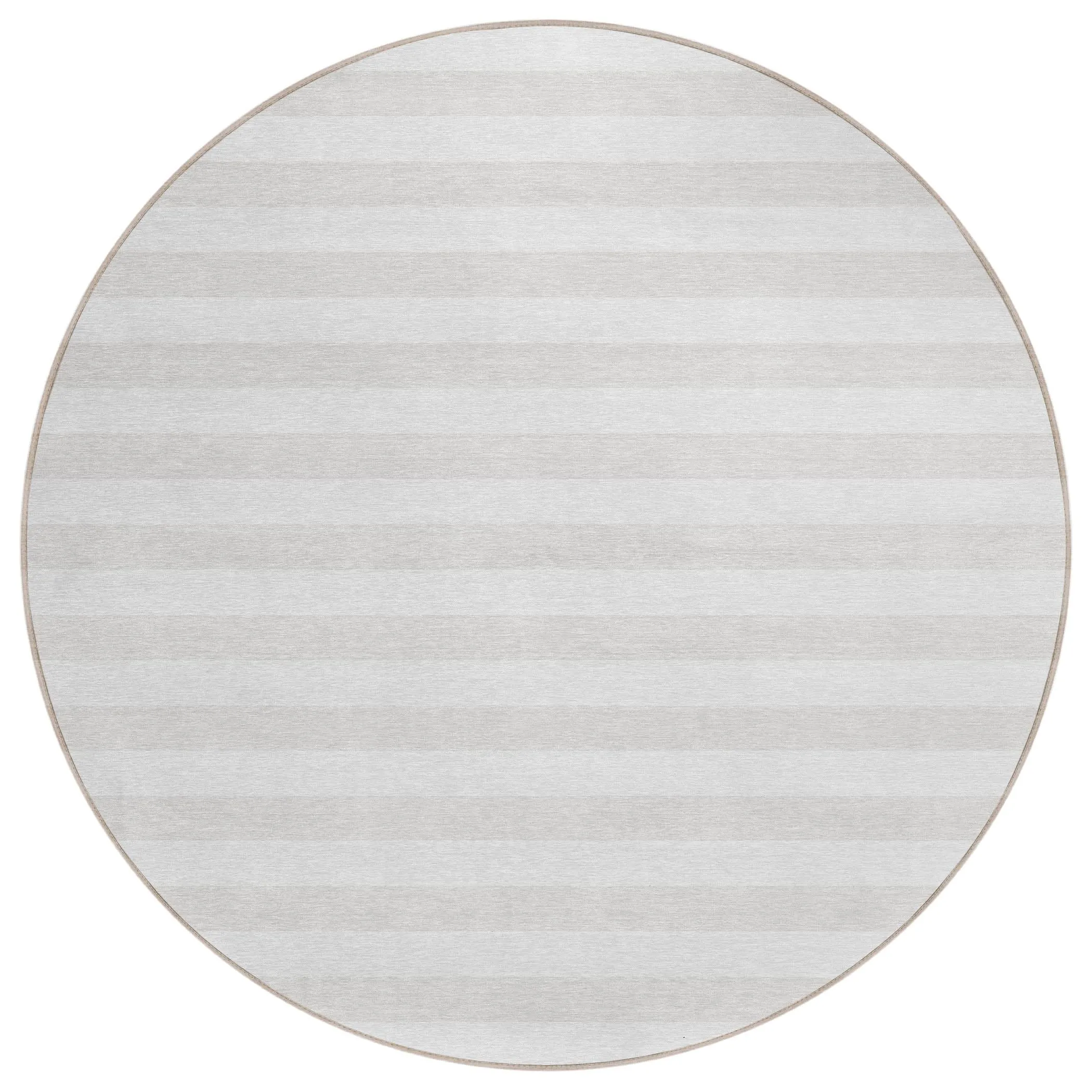 Machine Washable Indoor/ Outdoor Cabana Stripe Chantille Rug