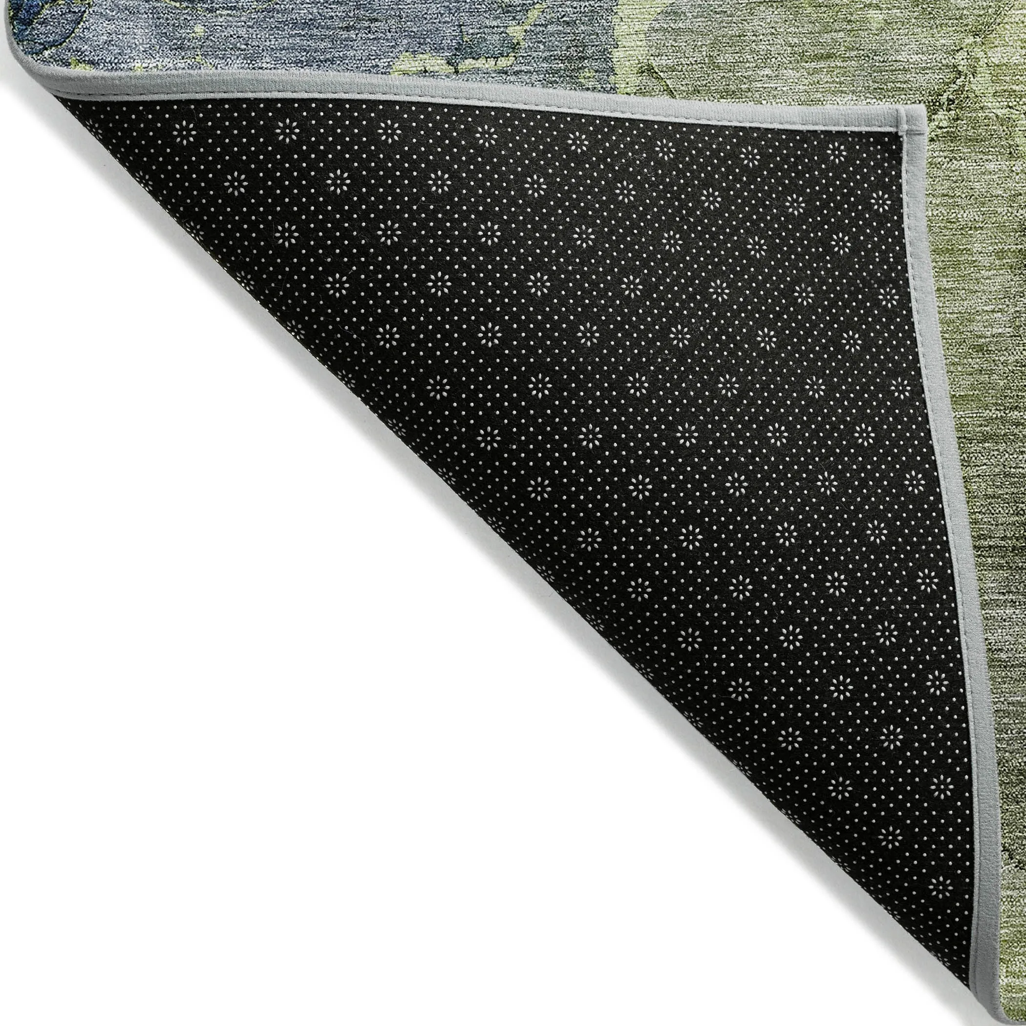 Machine Washable Indoor/ Outdoor Chantille Abstract Modern Rug