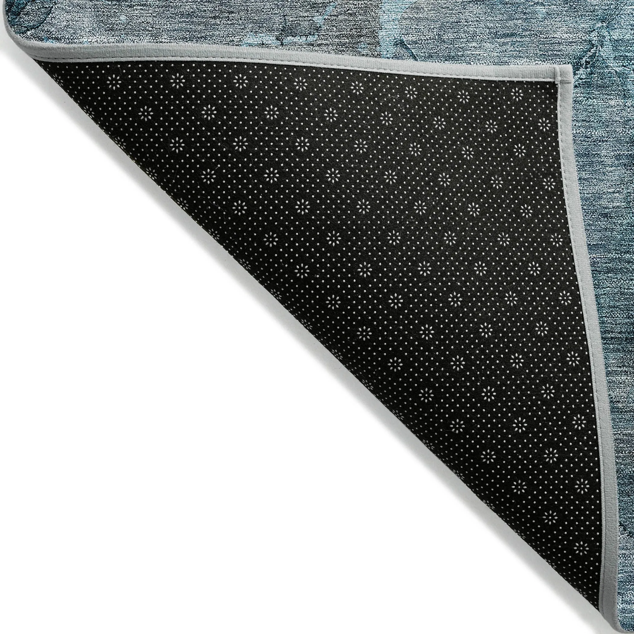 Machine Washable Indoor/ Outdoor Chantille Abstract Modern Rug