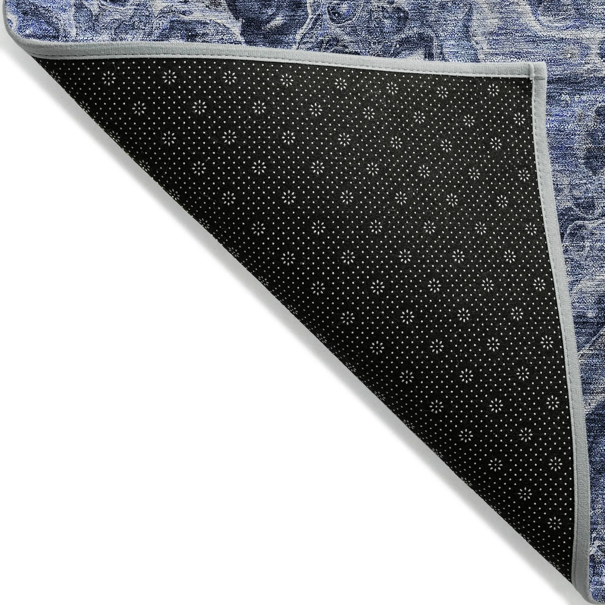 Machine Washable Indoor/ Outdoor Chantille Abstract Watercolor Rug