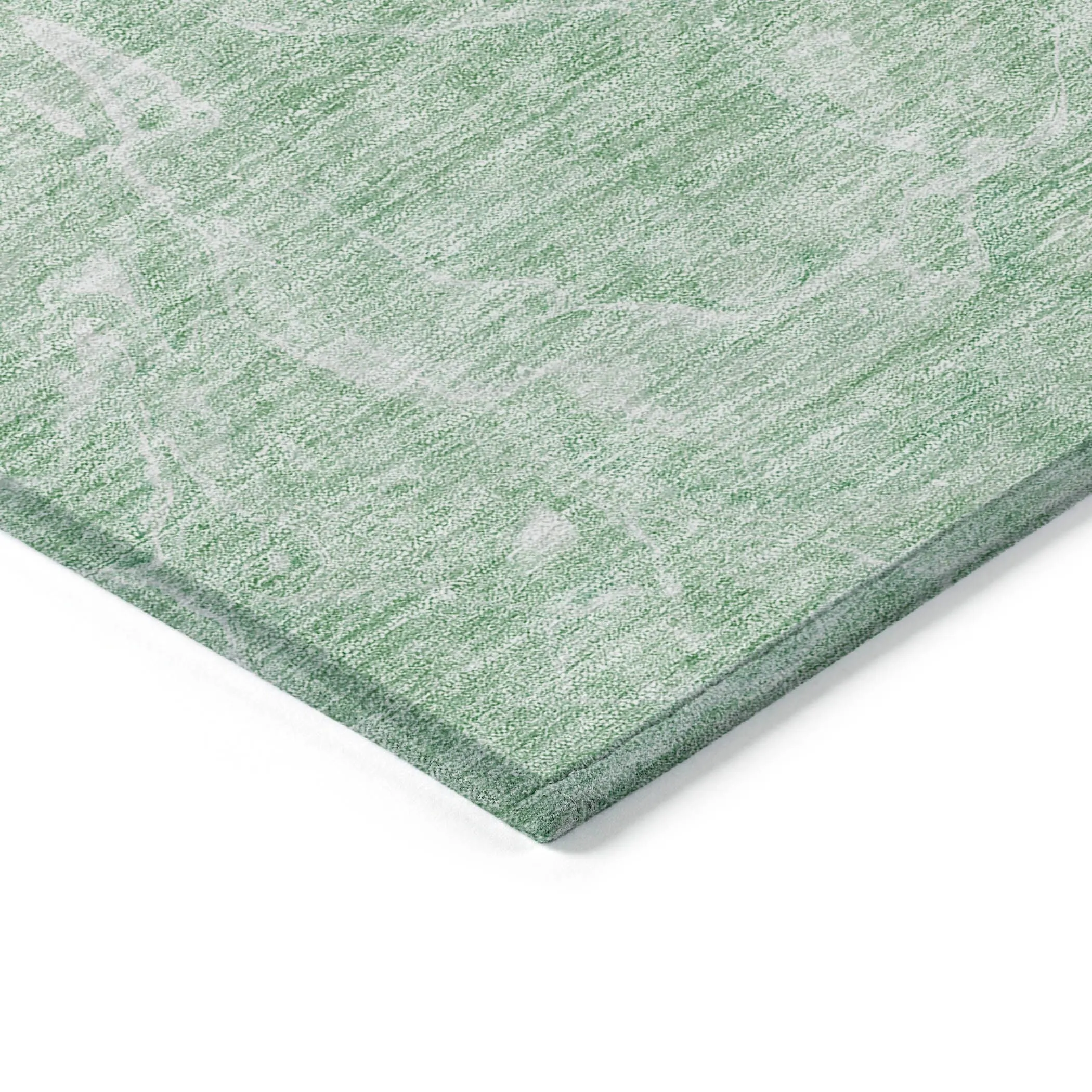 Machine Washable Indoor/ Outdoor Chantille Abstract Watercolor Rug