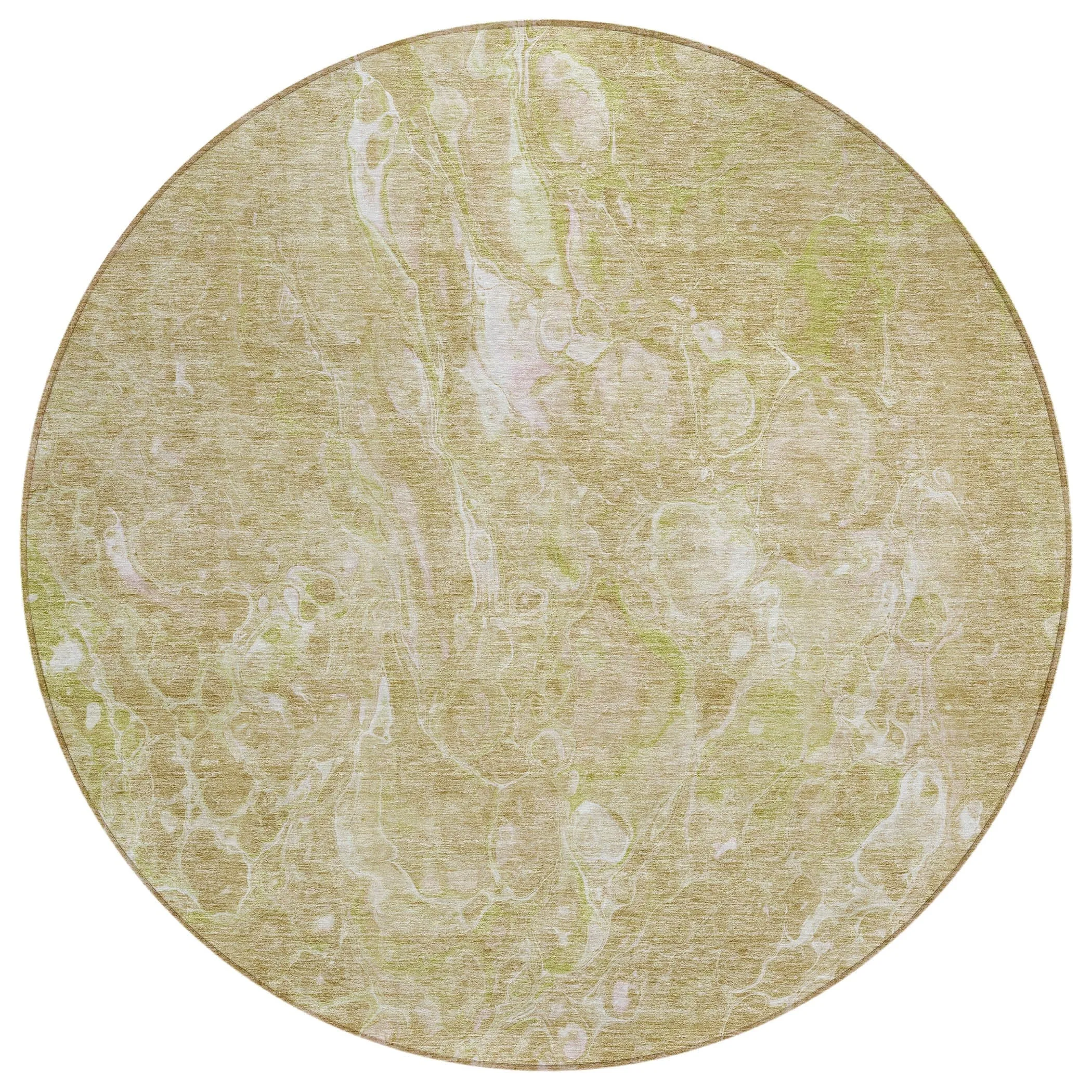 Machine Washable Indoor/ Outdoor Chantille Abstract Watercolor Rug