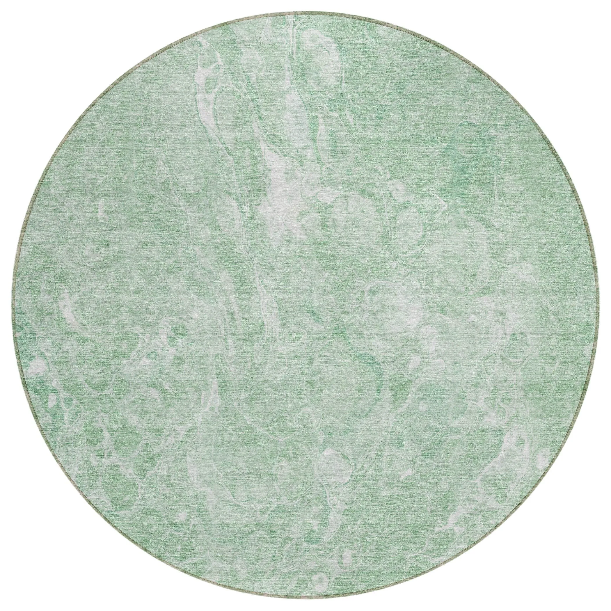 Machine Washable Indoor/ Outdoor Chantille Abstract Watercolor Rug