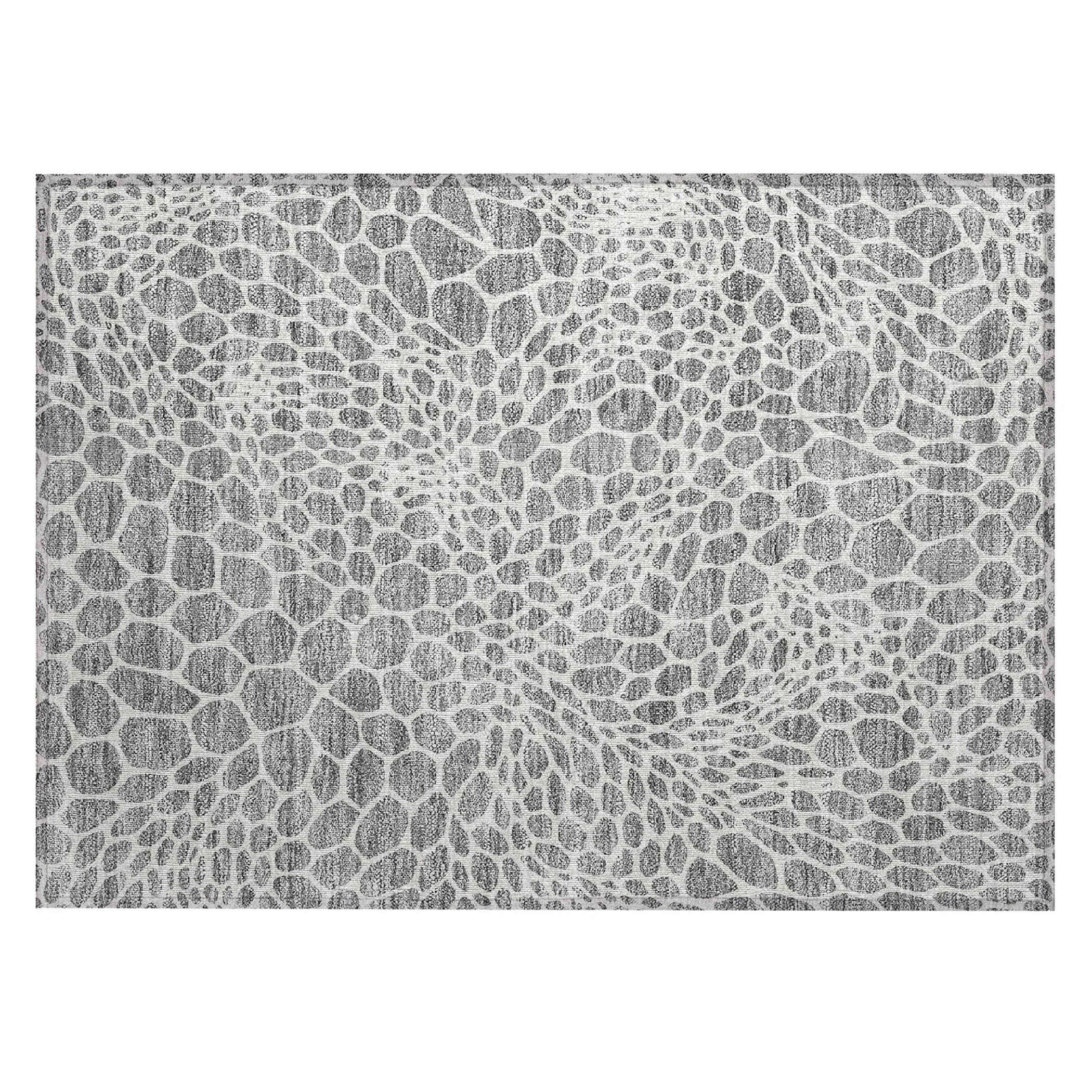 Machine Washable Indoor/ Outdoor Chantille Animal Print Rug