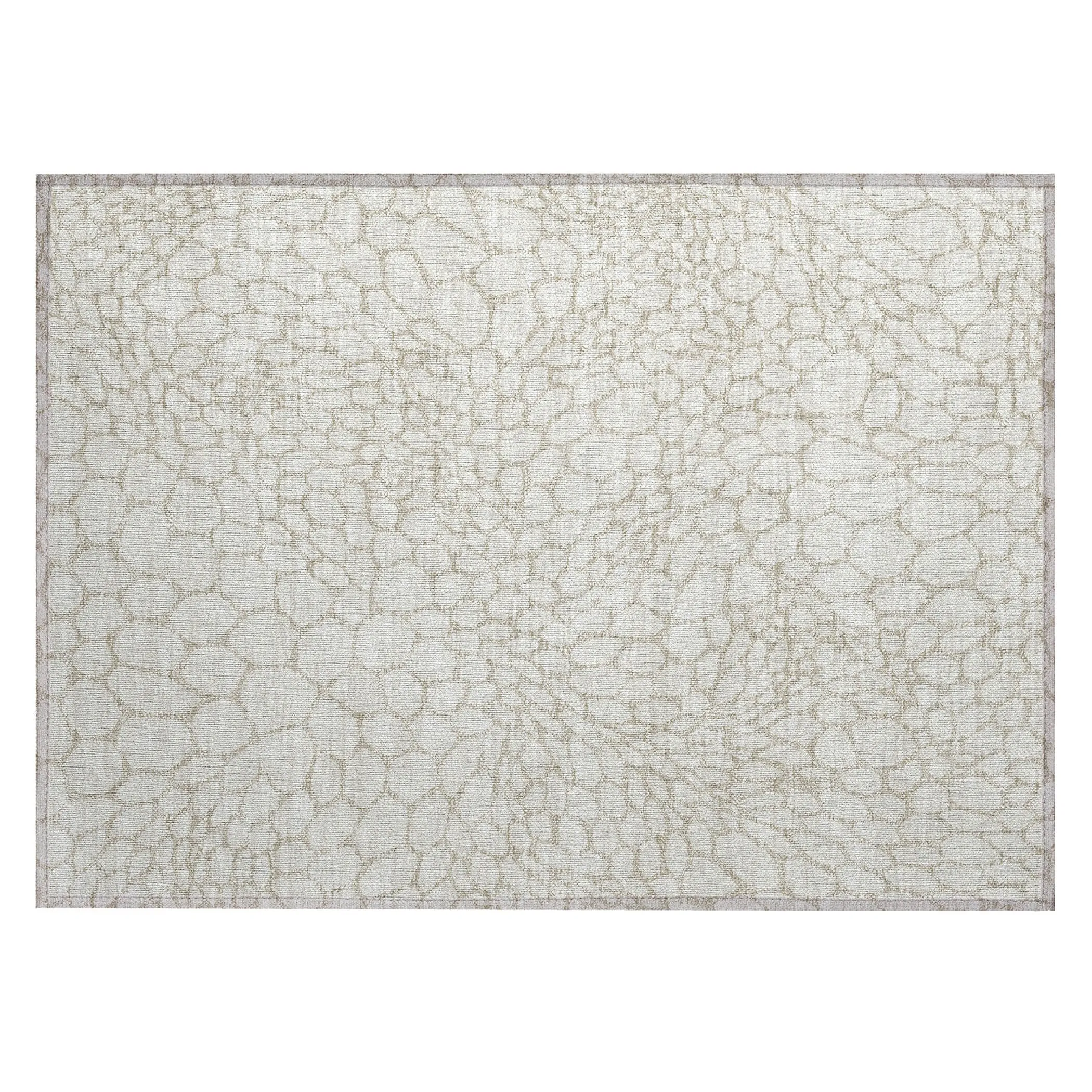 Machine Washable Indoor/ Outdoor Chantille Animal Print Rug