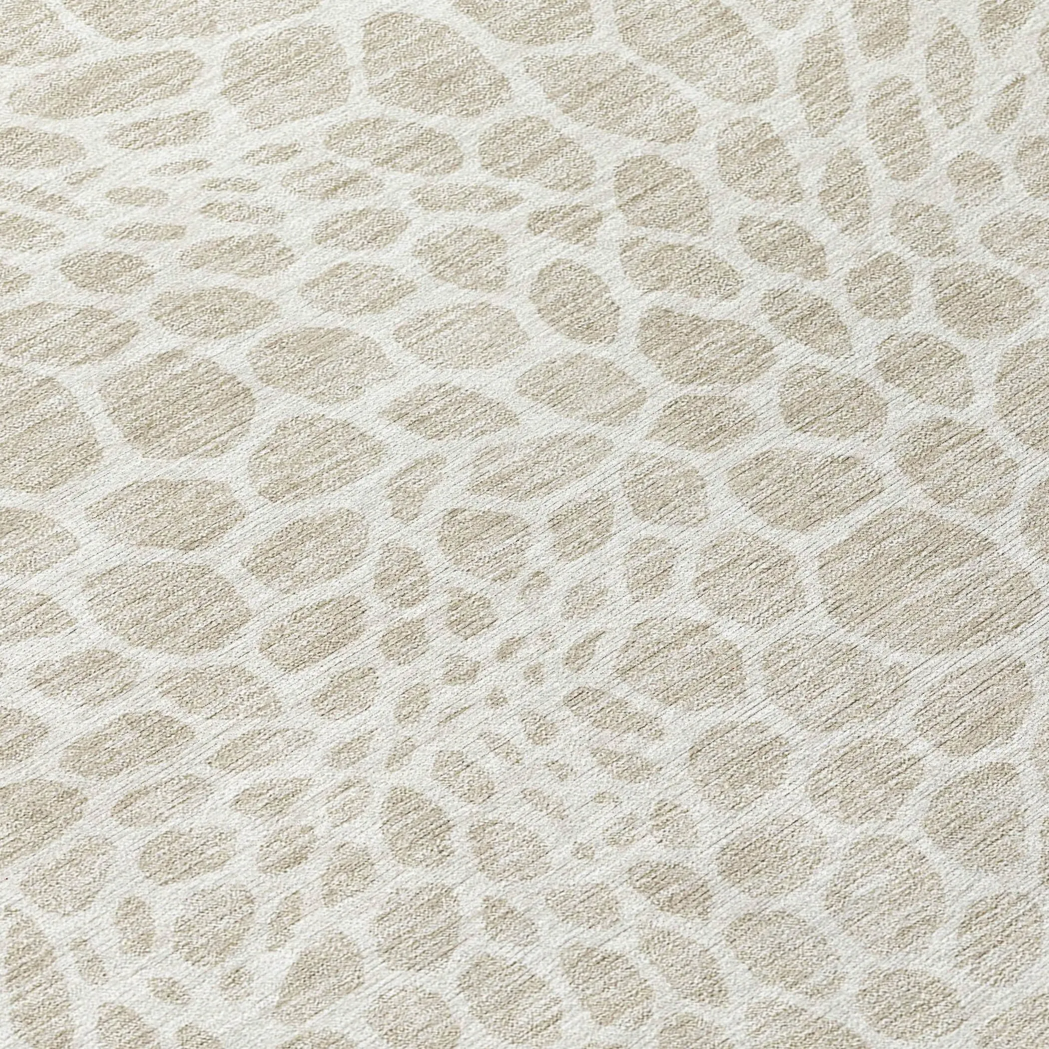 Machine Washable Indoor/ Outdoor Chantille Animal Print Rug