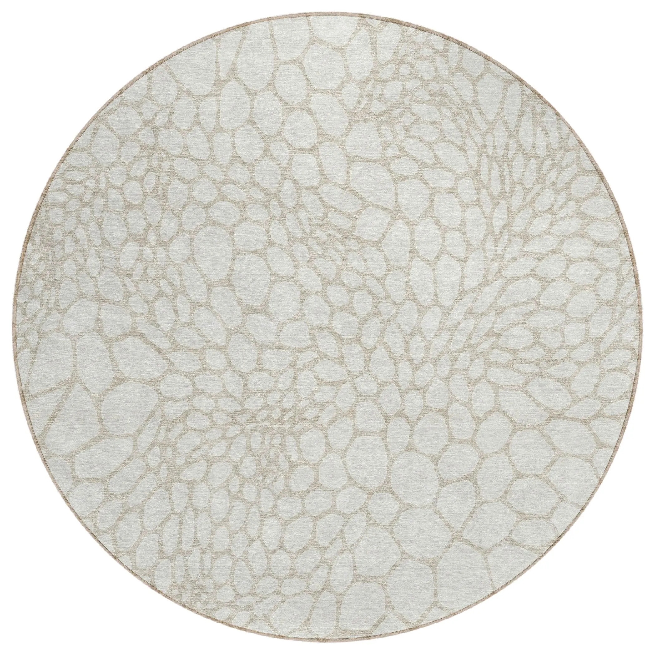 Machine Washable Indoor/ Outdoor Chantille Animal Print Rug