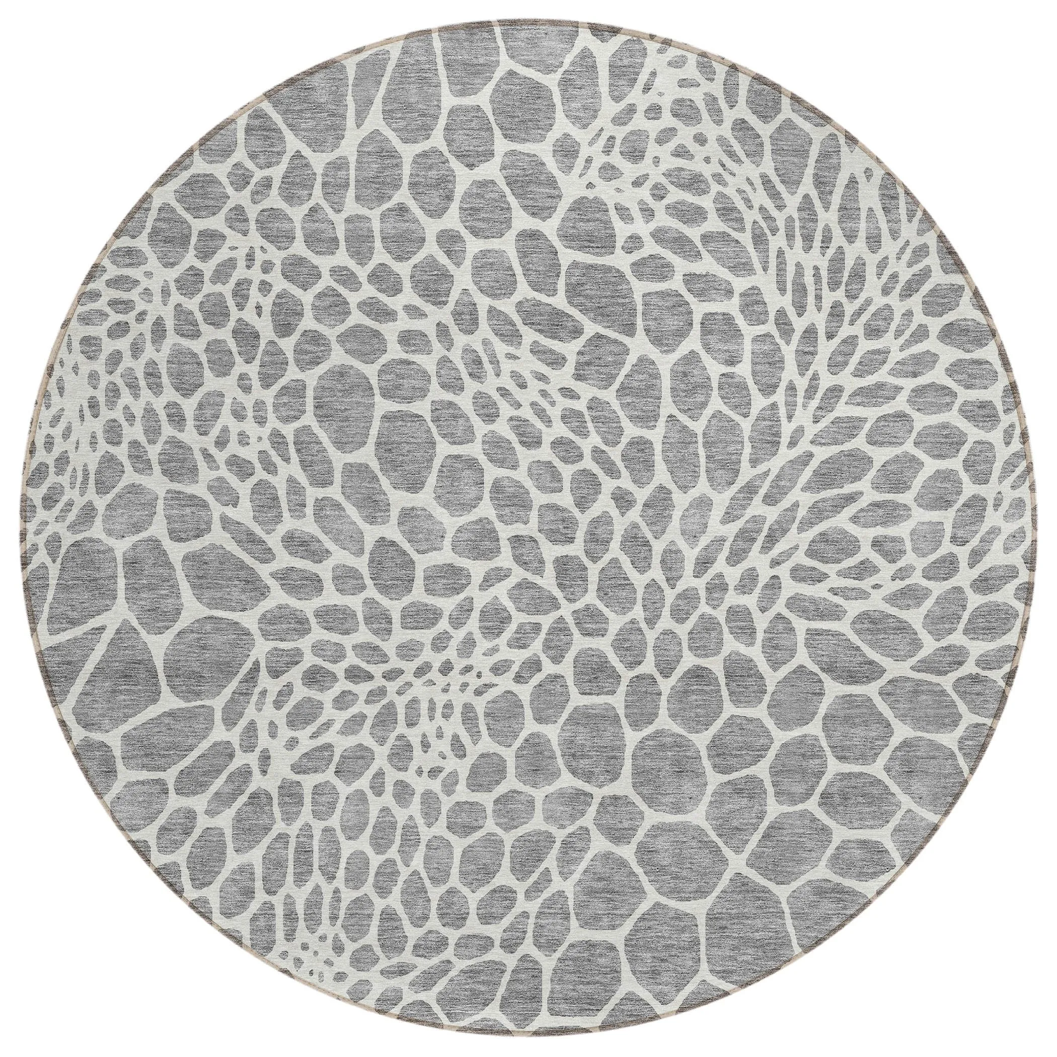 Machine Washable Indoor/ Outdoor Chantille Animal Print Rug