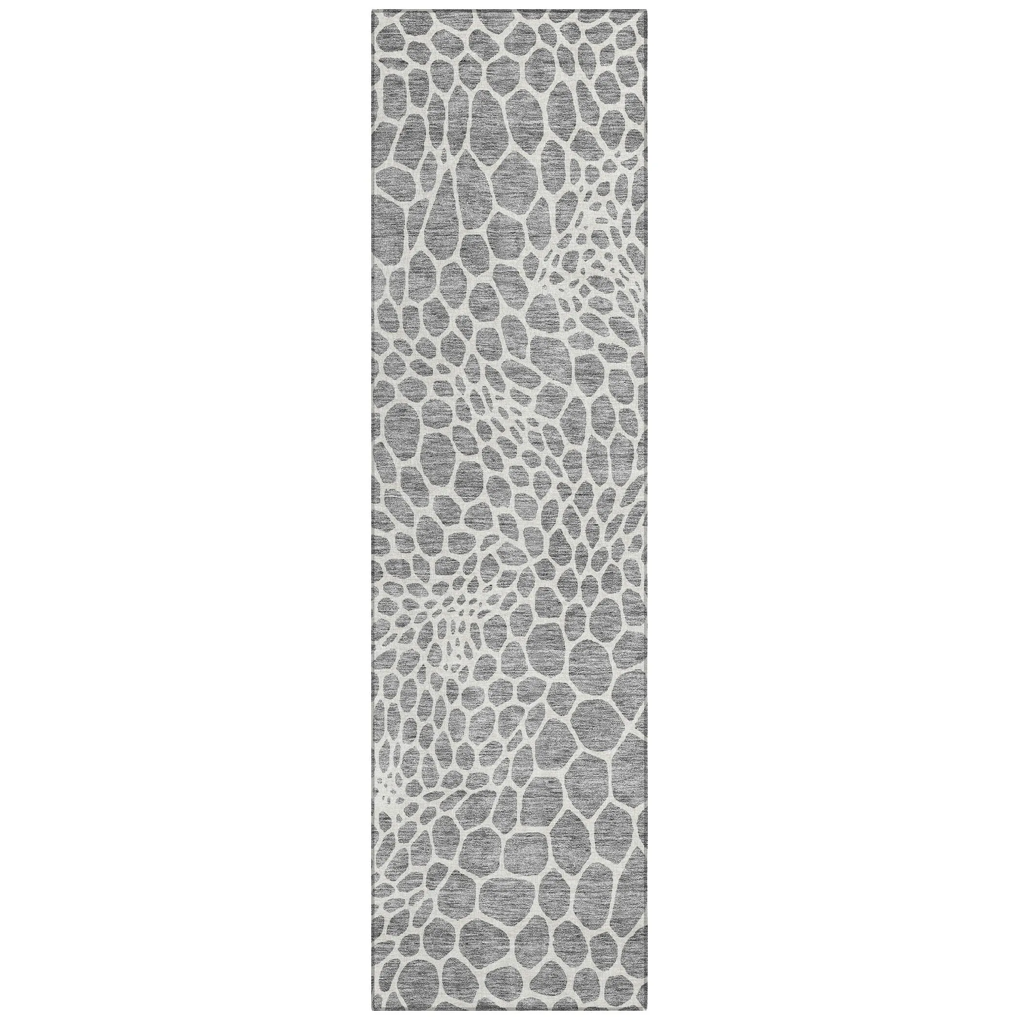 Machine Washable Indoor/ Outdoor Chantille Animal Print Rug