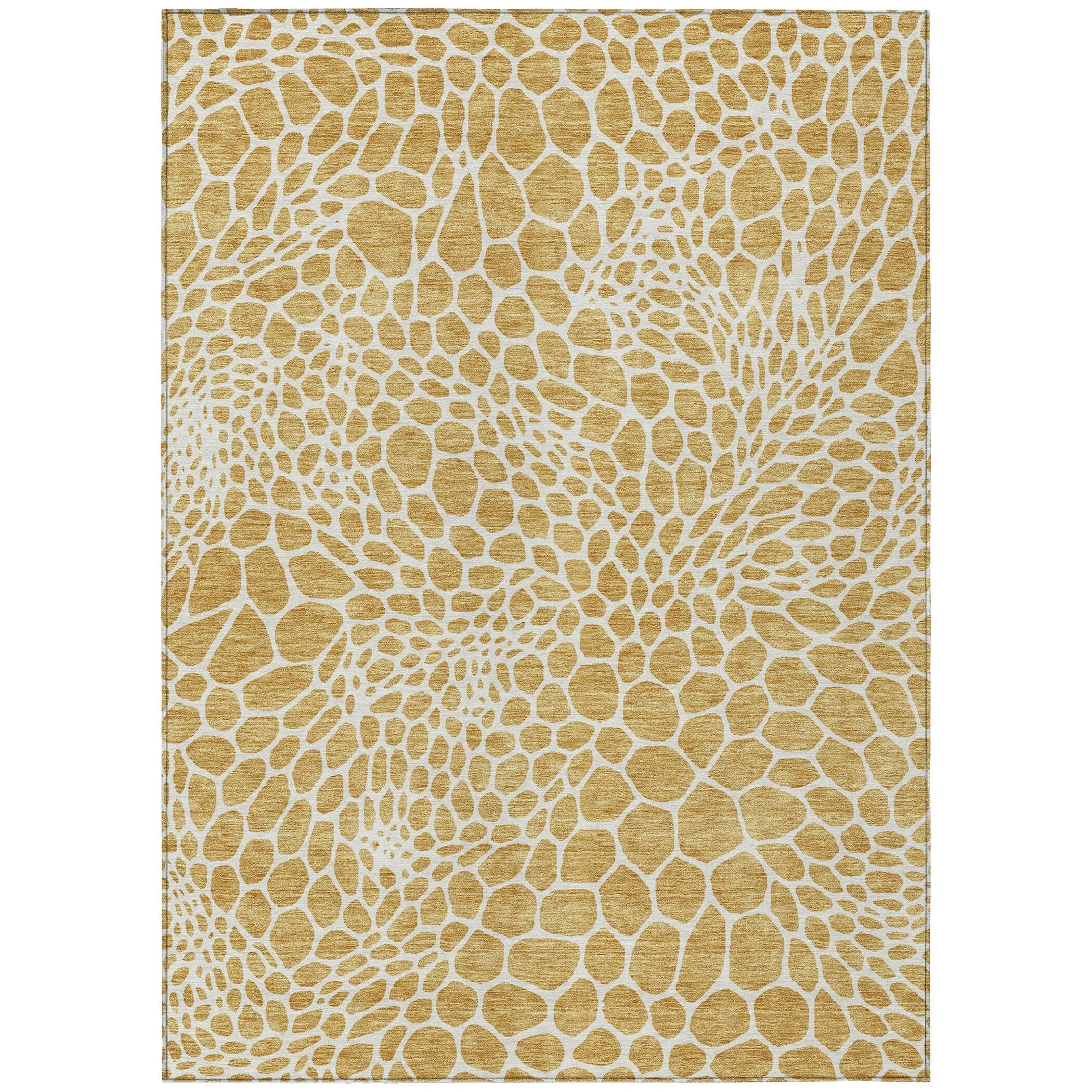 Machine Washable Indoor/ Outdoor Chantille Animal Print Rug