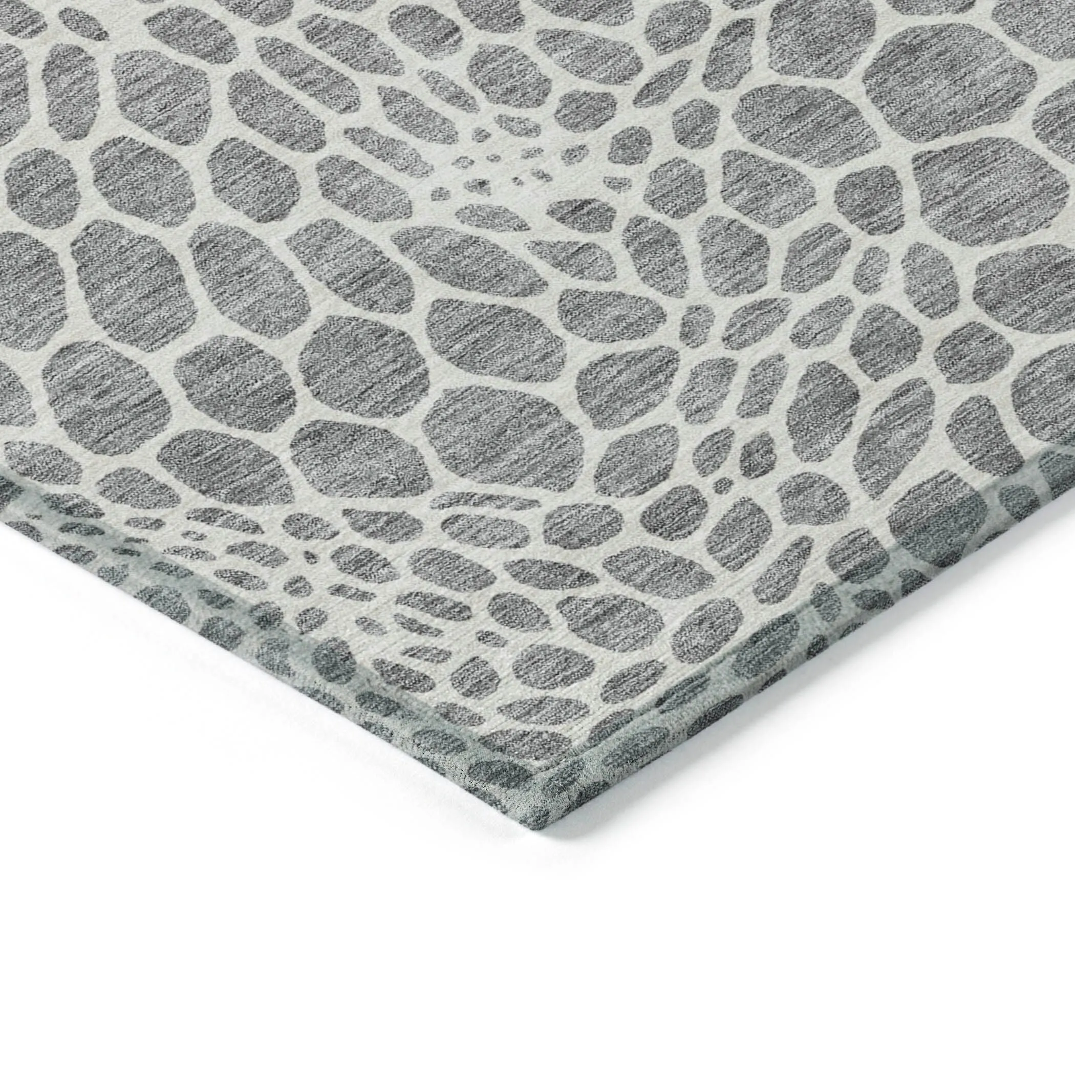 Machine Washable Indoor/ Outdoor Chantille Animal Print Rug