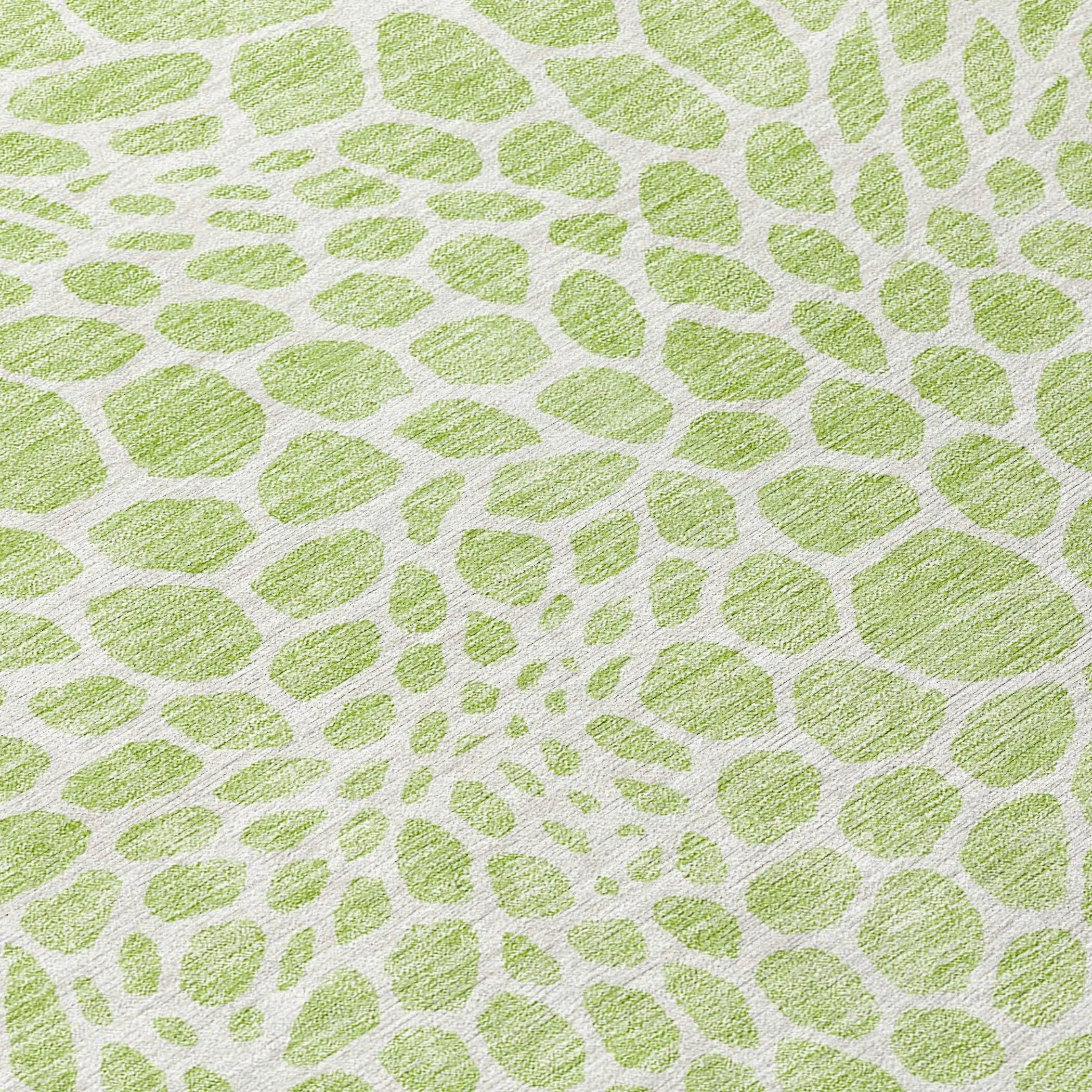 Machine Washable Indoor/ Outdoor Chantille Animal Print Rug