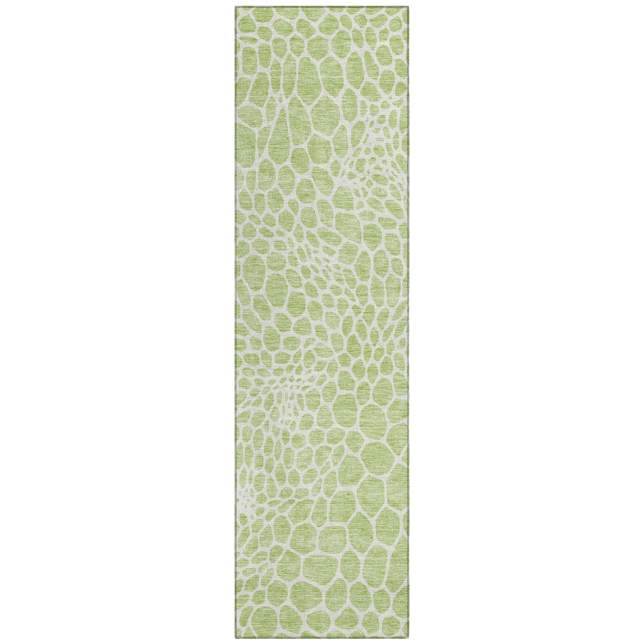 Machine Washable Indoor/ Outdoor Chantille Animal Print Rug