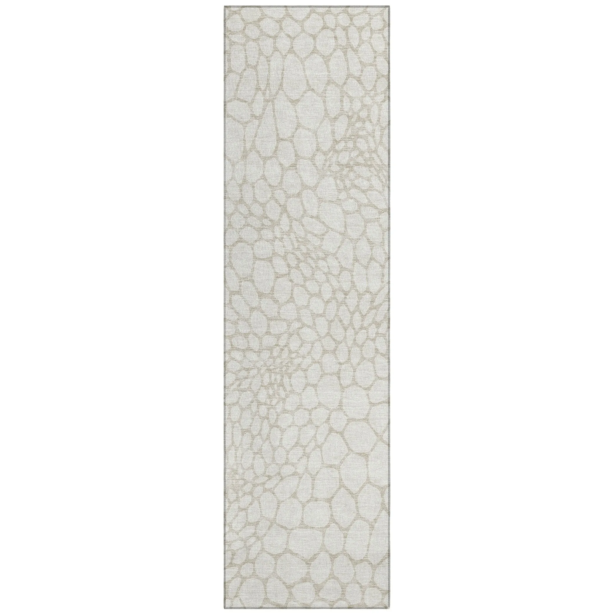 Machine Washable Indoor/ Outdoor Chantille Animal Print Rug