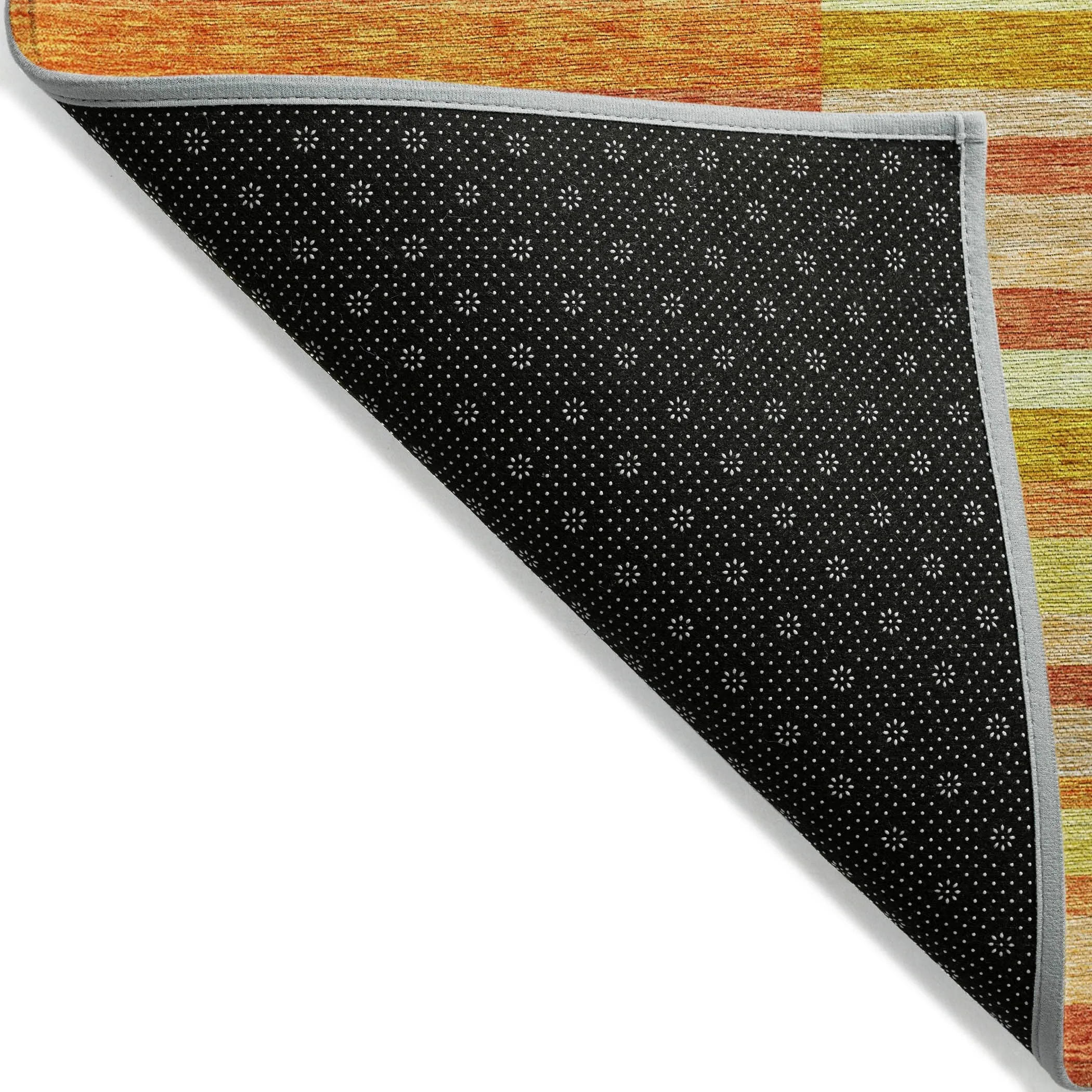 Machine Washable Indoor/ Outdoor Chantille Contempory Stripes Rug