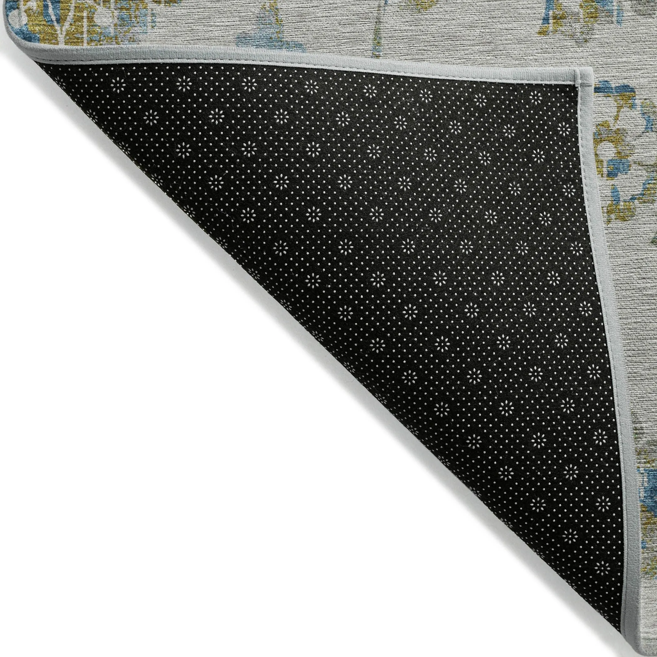 Machine Washable Indoor/ Outdoor Chantille Farmhouse Floral Rug