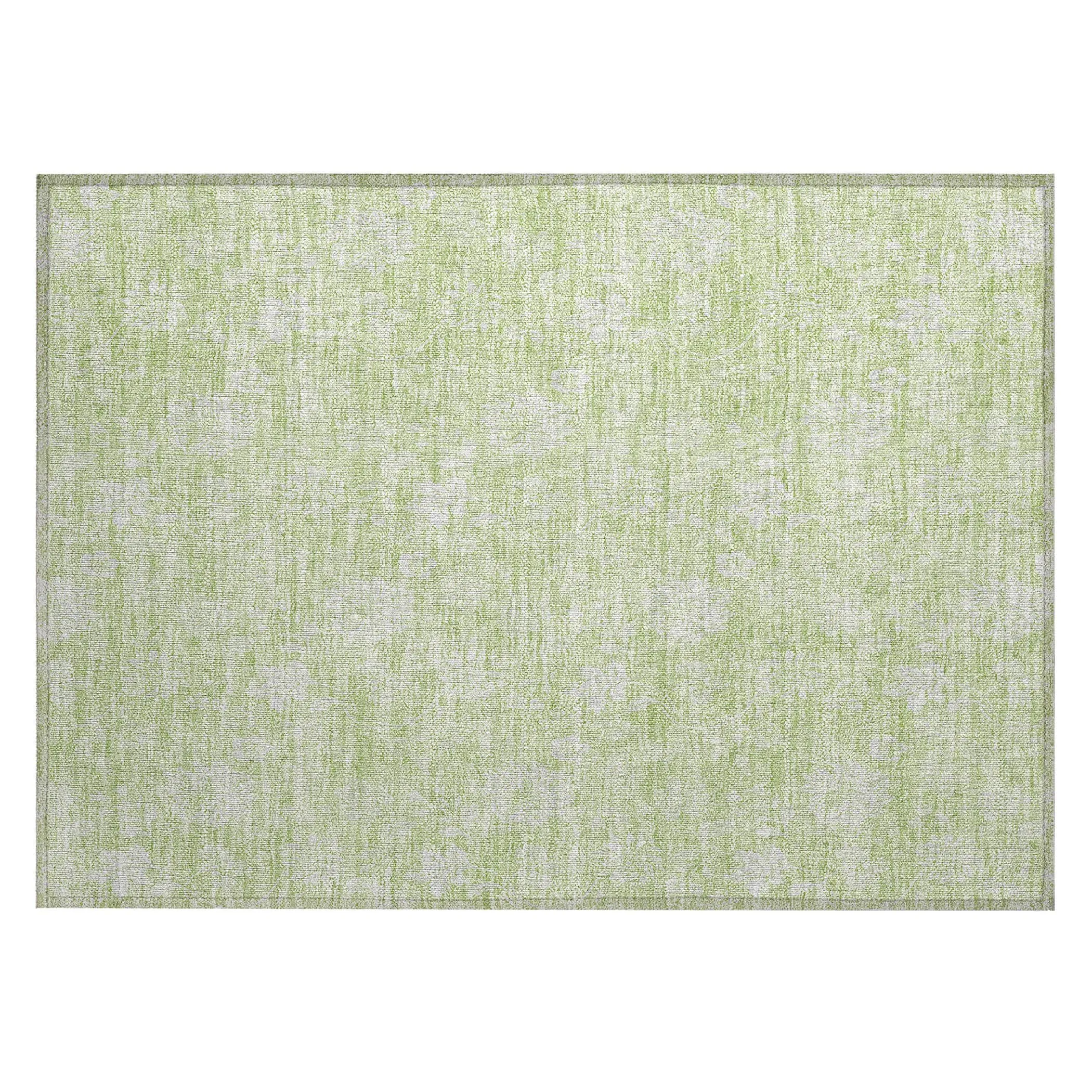Machine Washable Indoor/ Outdoor Chantille Floral Farmhouse Rug