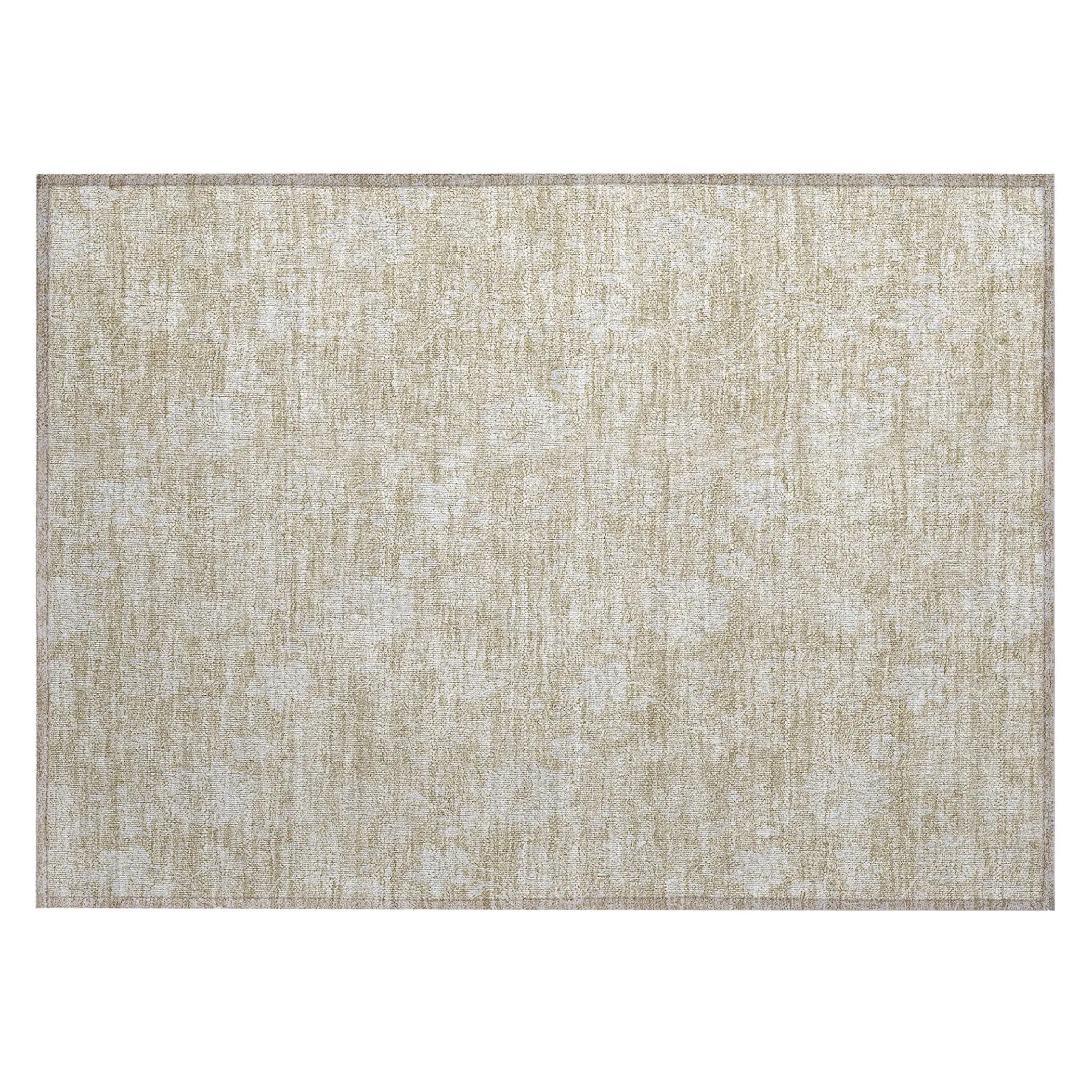 Machine Washable Indoor/ Outdoor Chantille Floral Farmhouse Rug