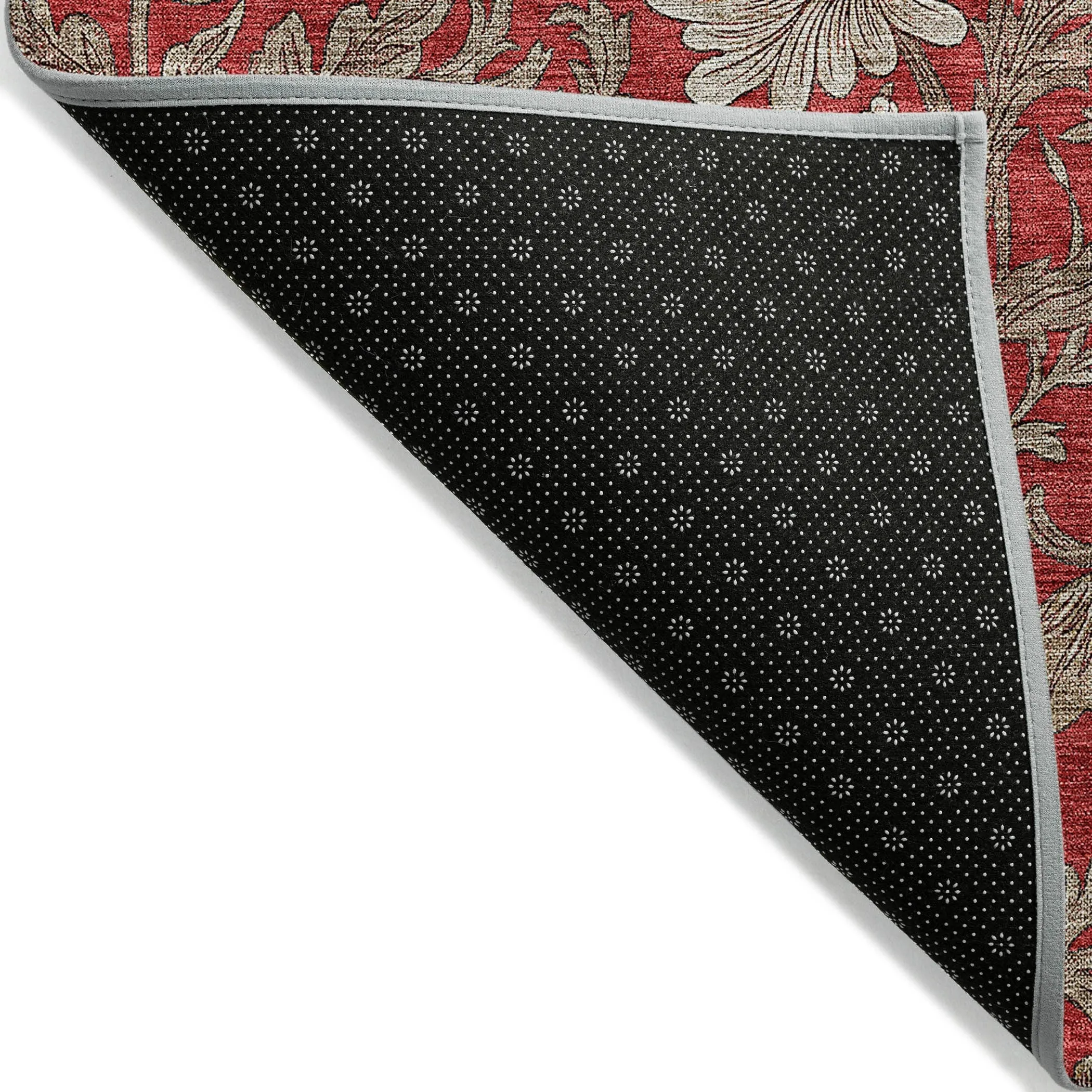 Machine Washable Indoor/ Outdoor Chantille Floral Rug