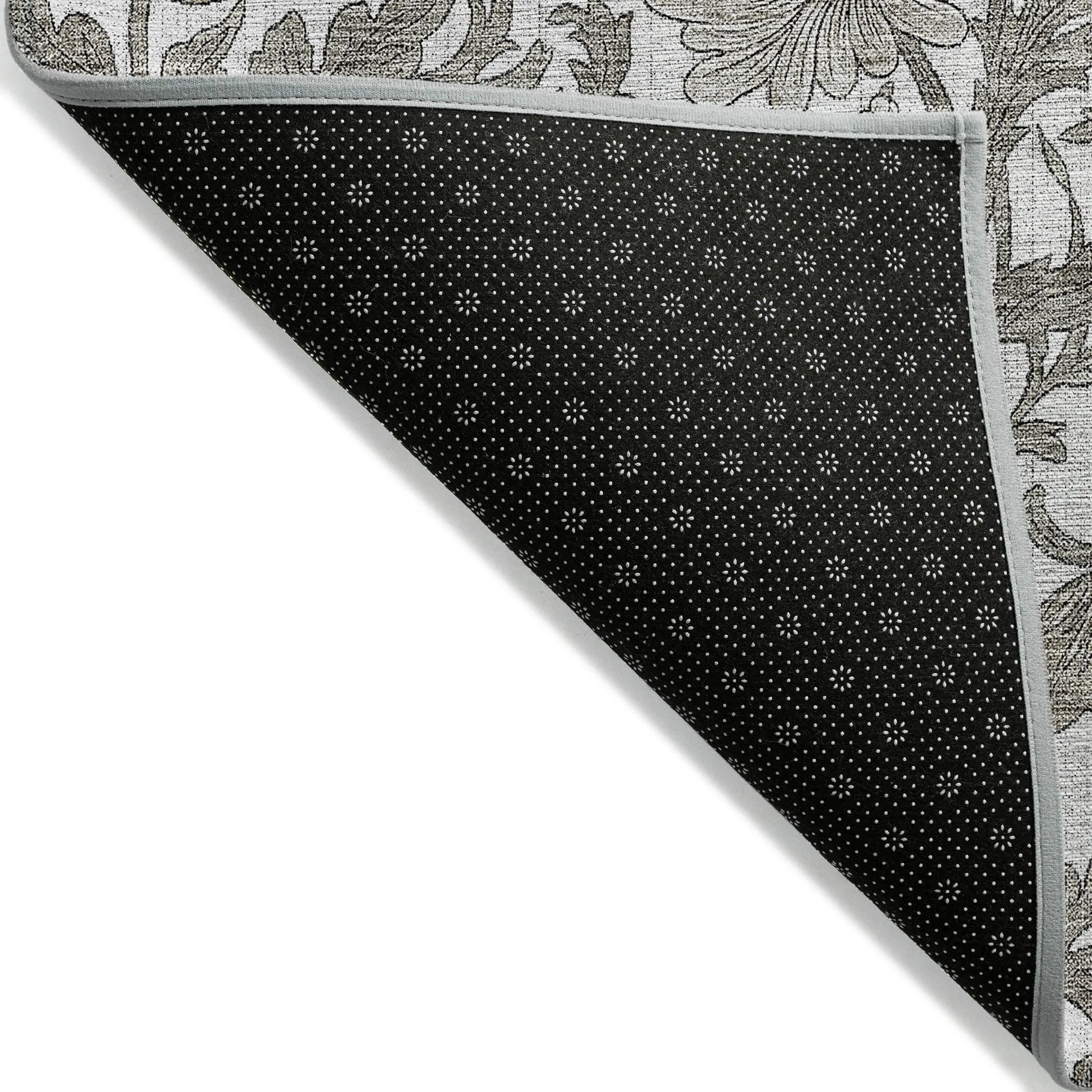 Machine Washable Indoor/ Outdoor Chantille Floral Rug