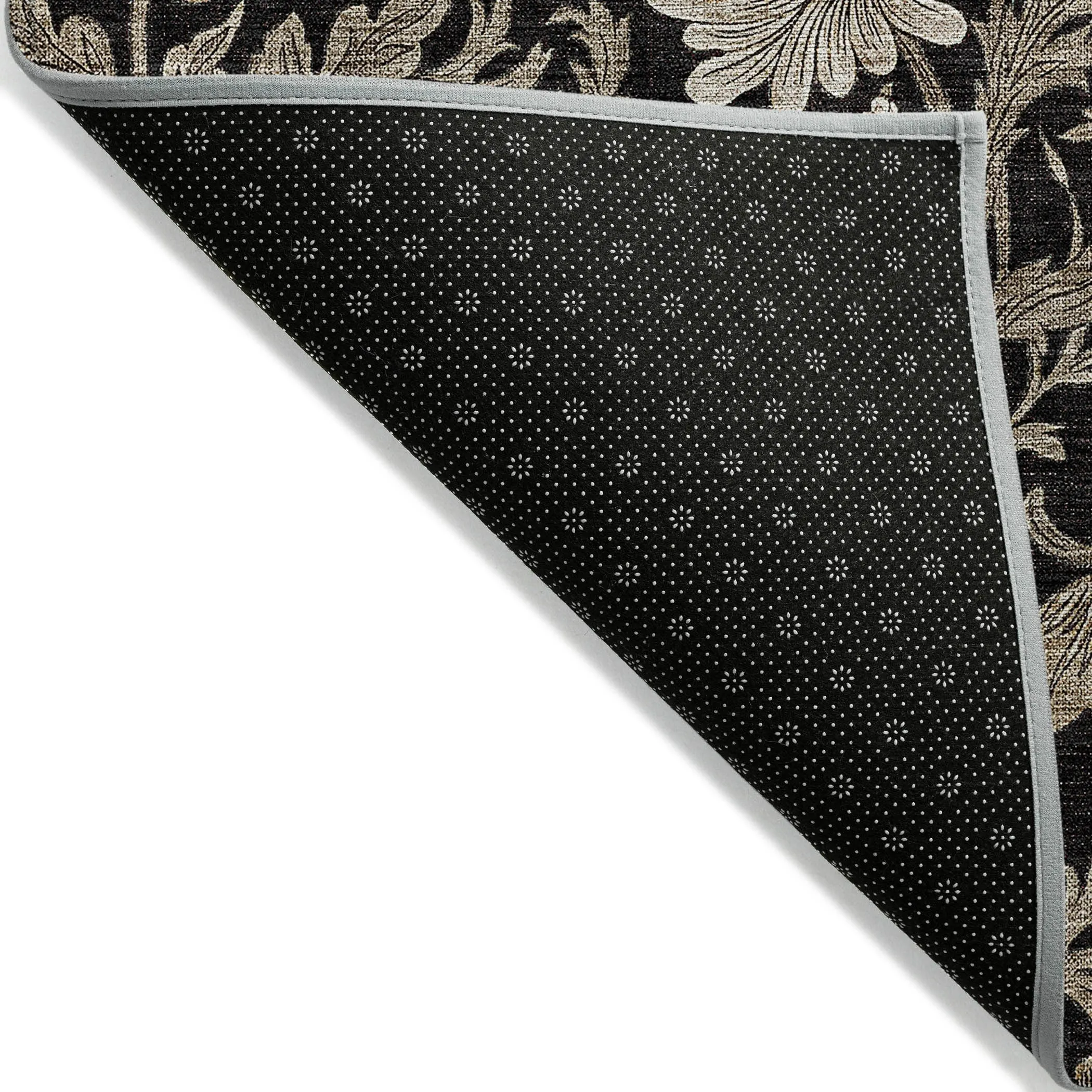 Machine Washable Indoor/ Outdoor Chantille Floral Rug