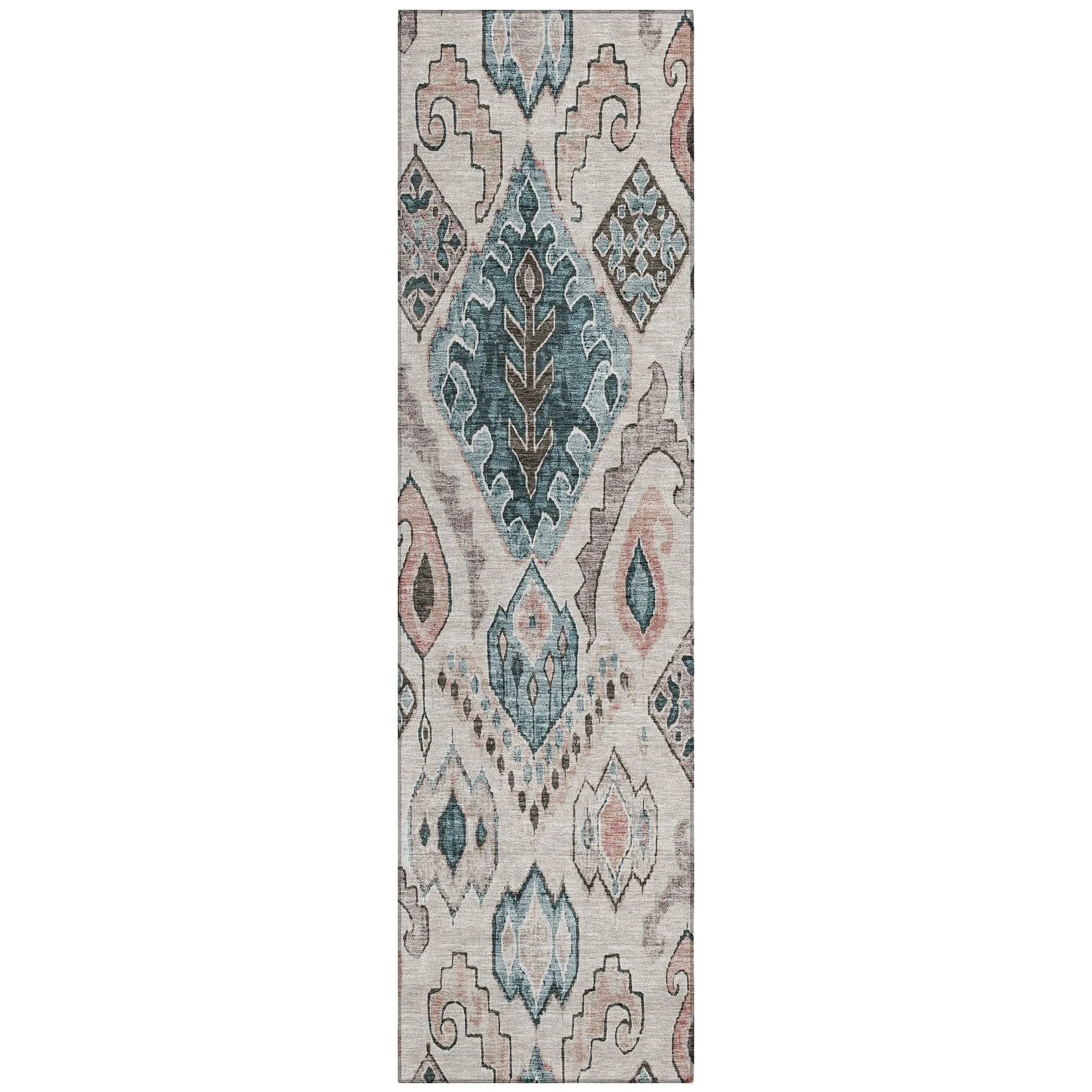 Machine Washable Indoor/ Outdoor Chantille Global Boho Rug