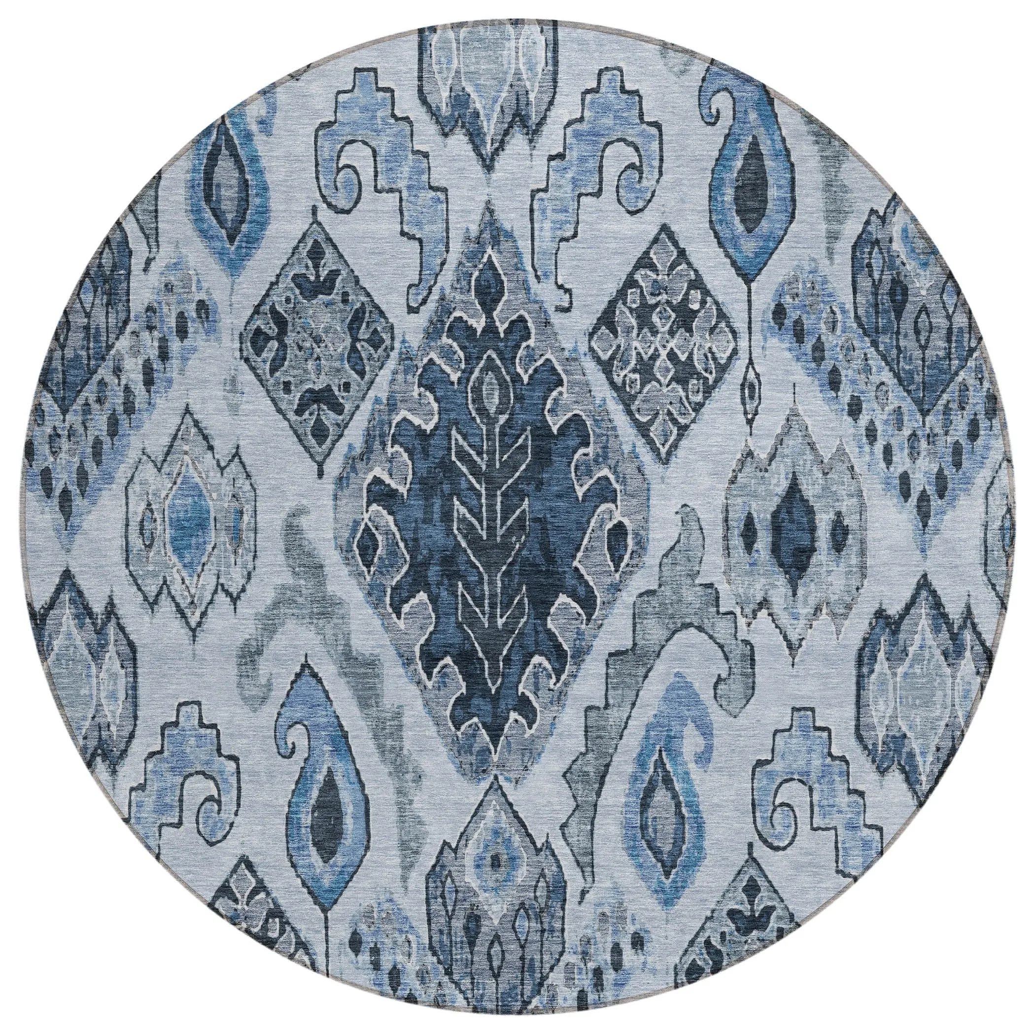 Machine Washable Indoor/ Outdoor Chantille Global Boho Rug