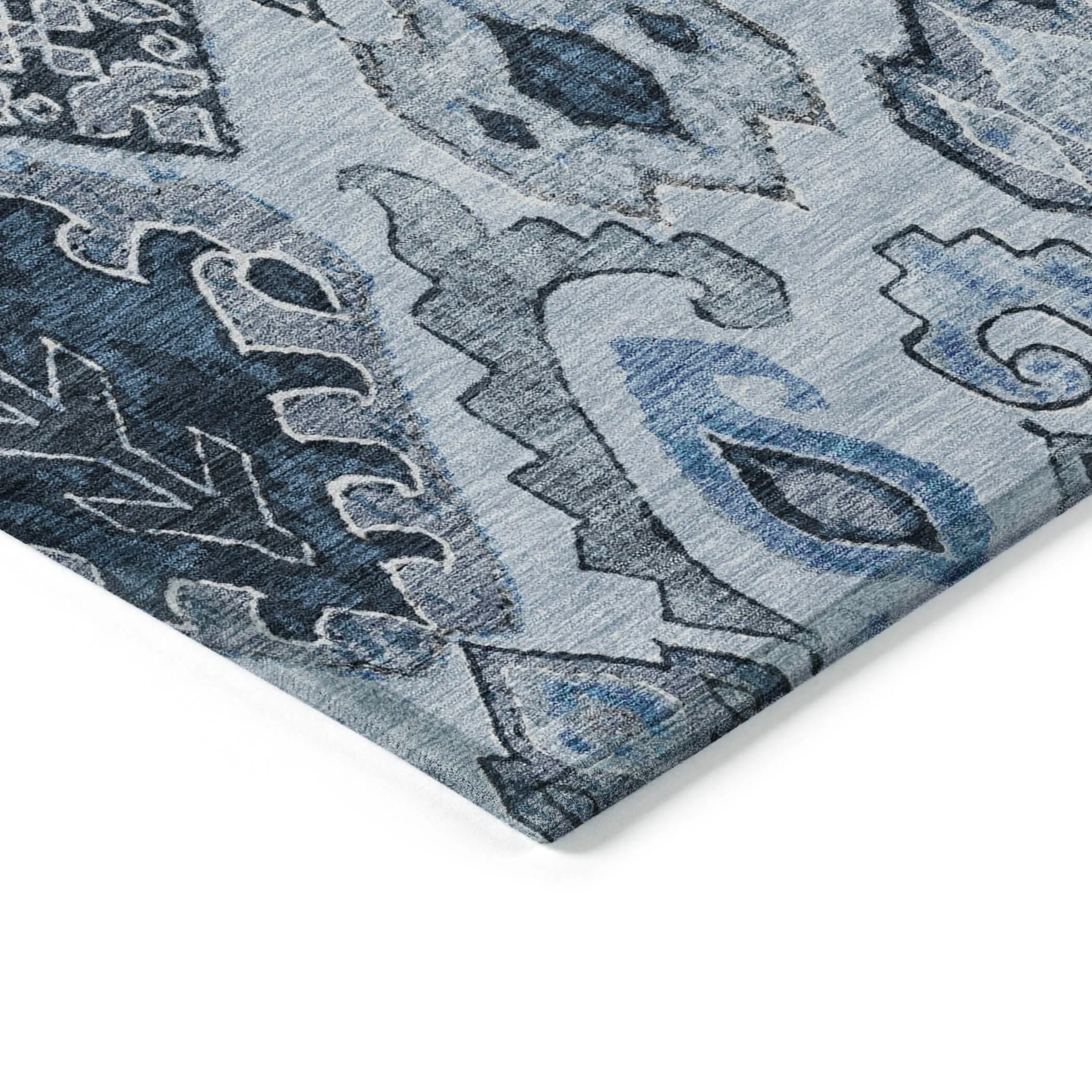 Machine Washable Indoor/ Outdoor Chantille Global Boho Rug