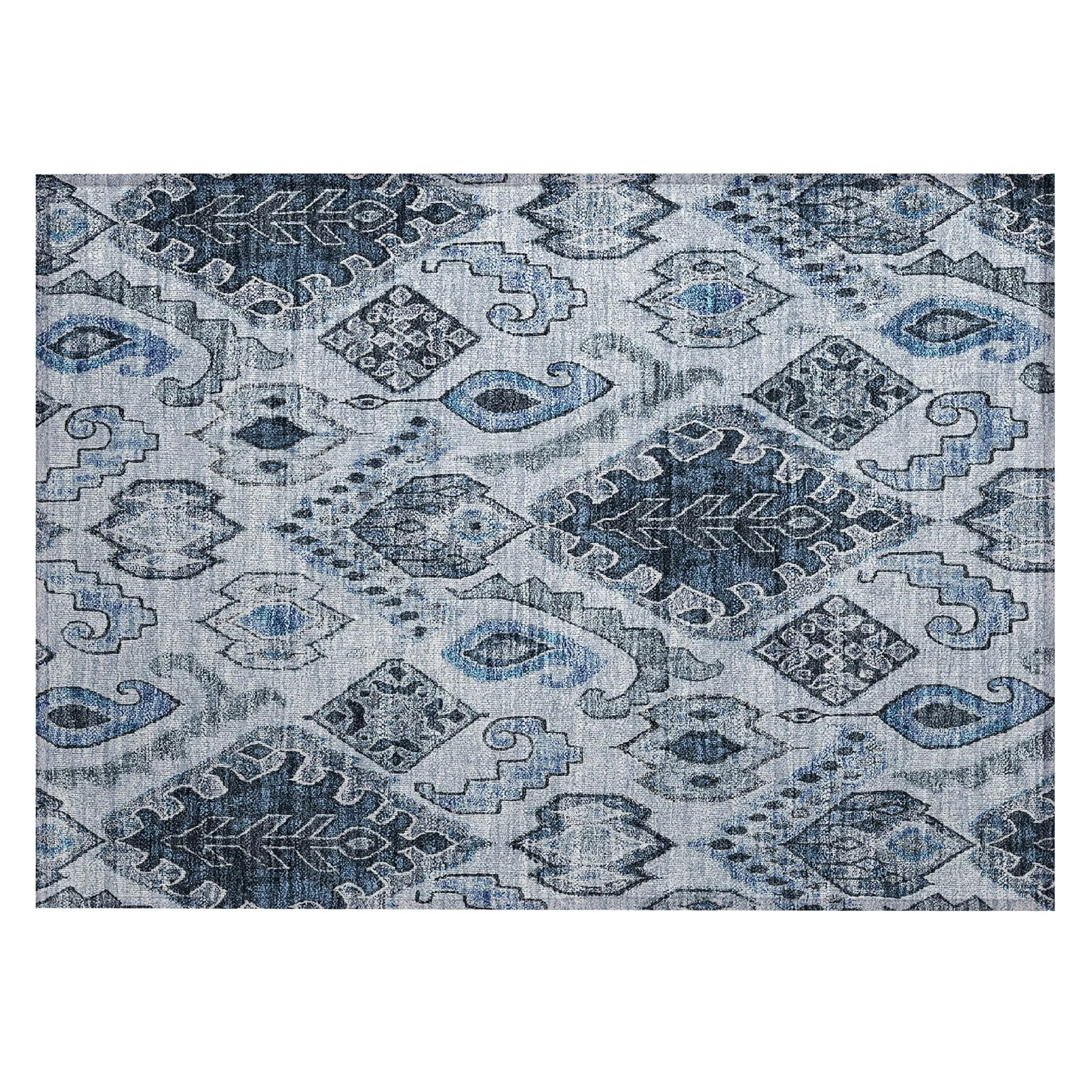 Machine Washable Indoor/ Outdoor Chantille Global Boho Rug