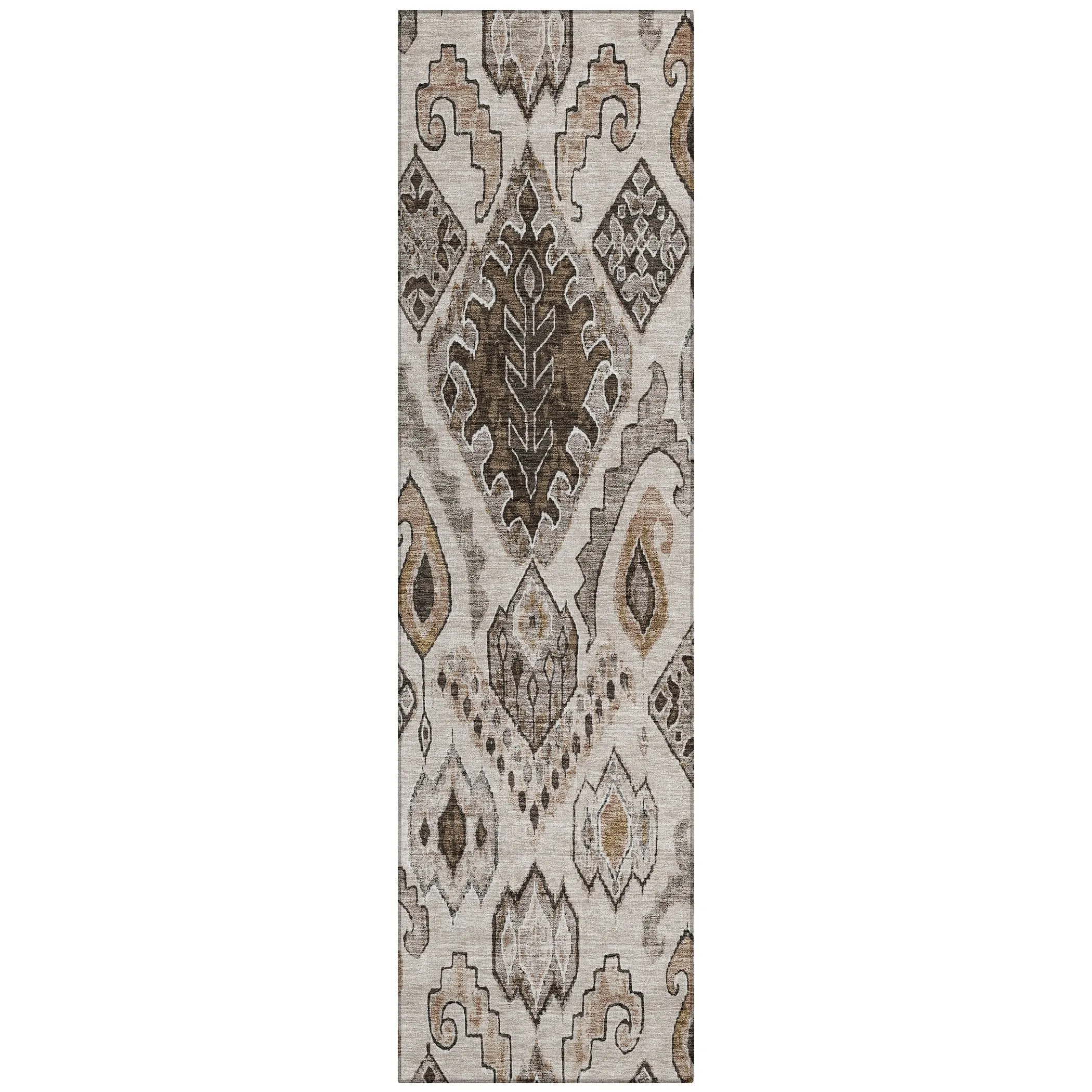 Machine Washable Indoor/ Outdoor Chantille Global Boho Rug