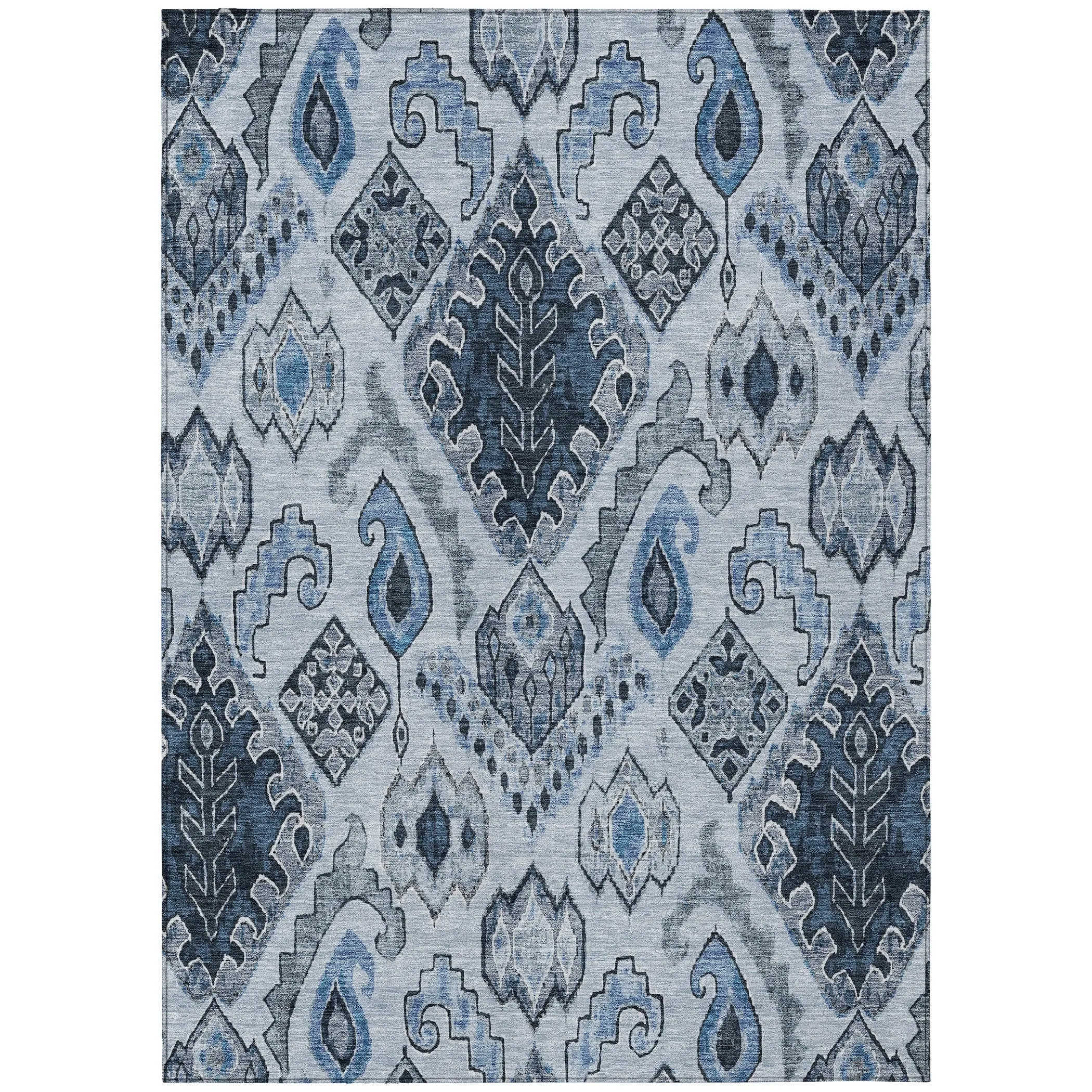 Machine Washable Indoor/ Outdoor Chantille Global Boho Rug