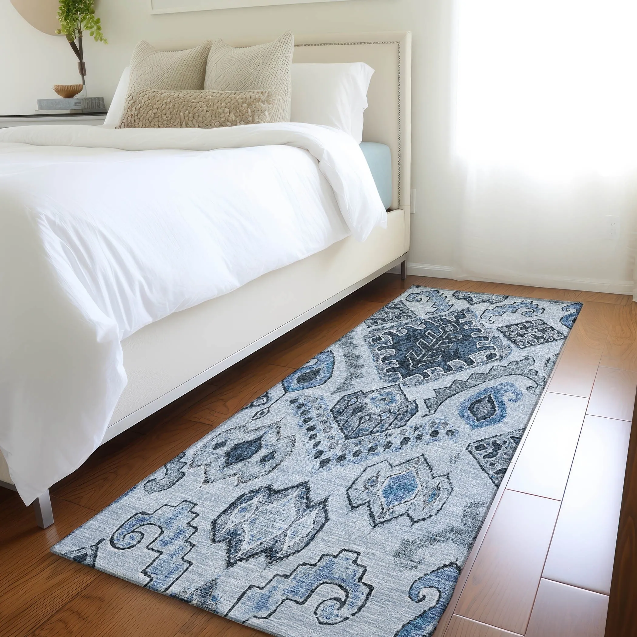 Machine Washable Indoor/ Outdoor Chantille Global Boho Rug