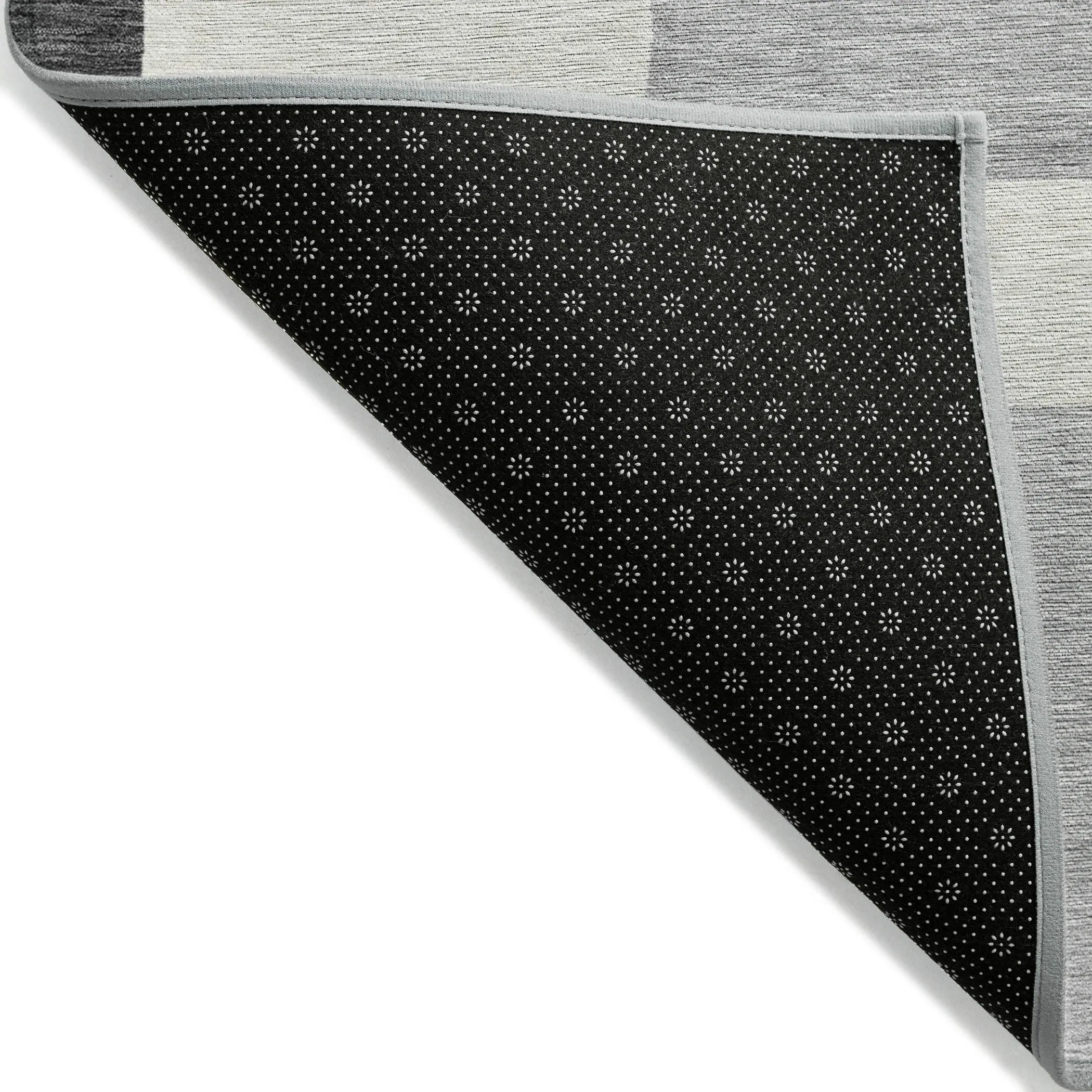 Machine Washable Indoor/ Outdoor Chantille Modern Blocks Rug