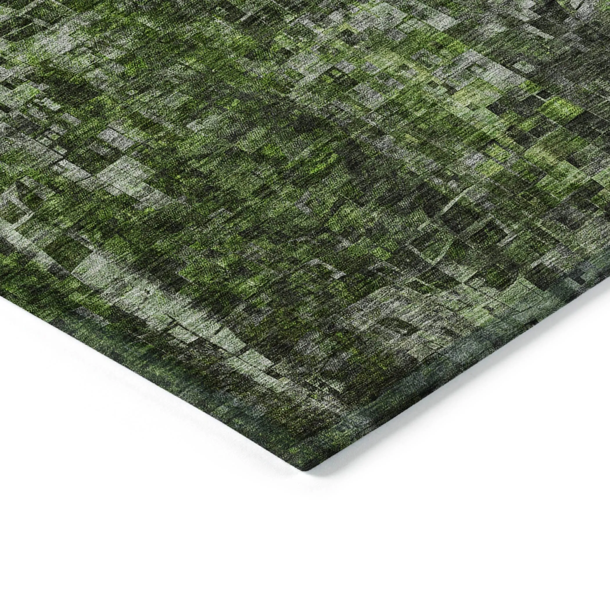 Machine Washable Indoor/ Outdoor Chantille Modern Ombre Rug