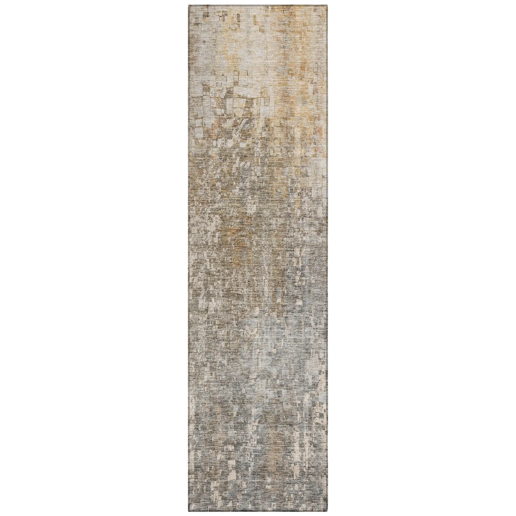 Machine Washable Indoor/ Outdoor Chantille Modern Ombre Rug