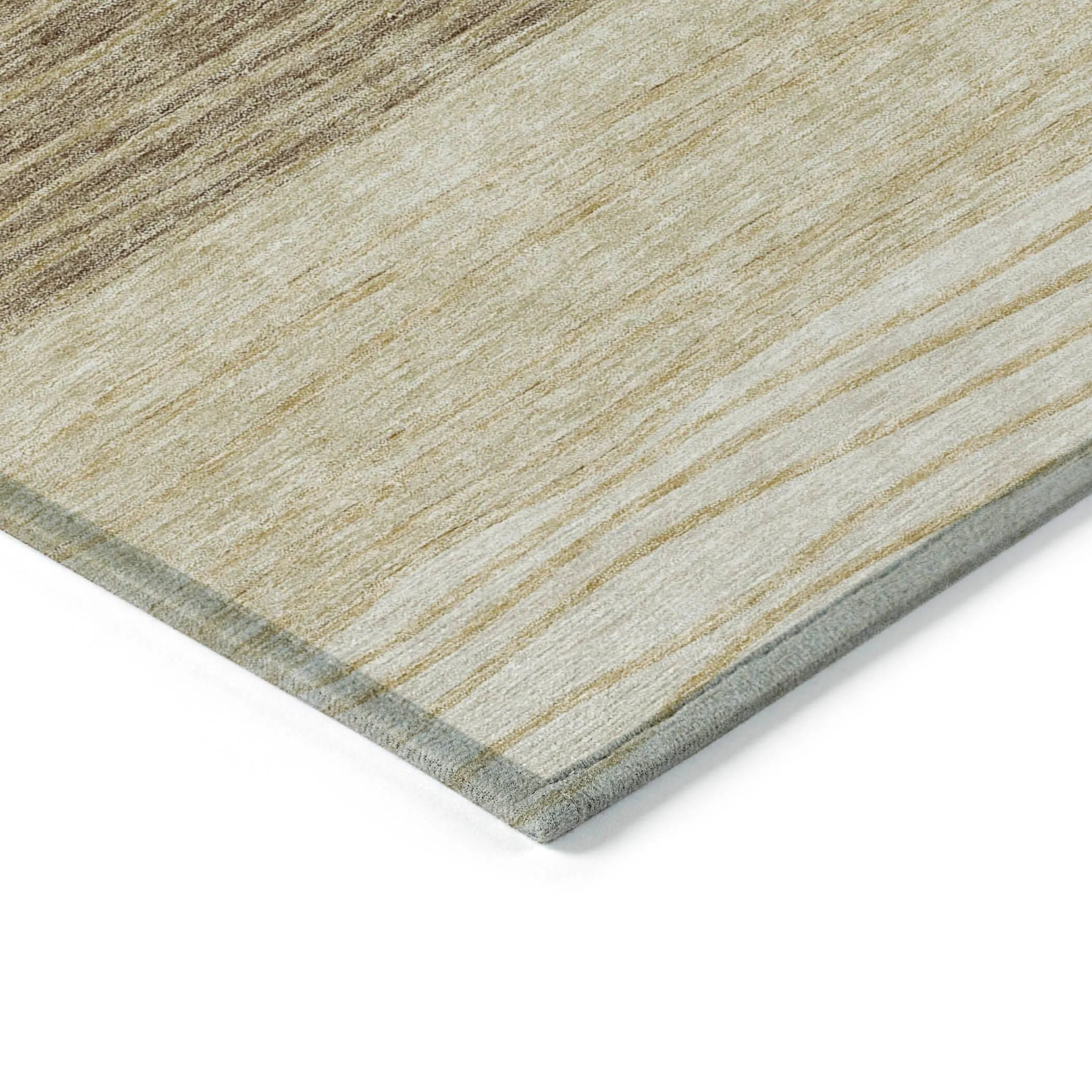 Machine Washable Indoor/ Outdoor Chantille Modern Stripes Rug