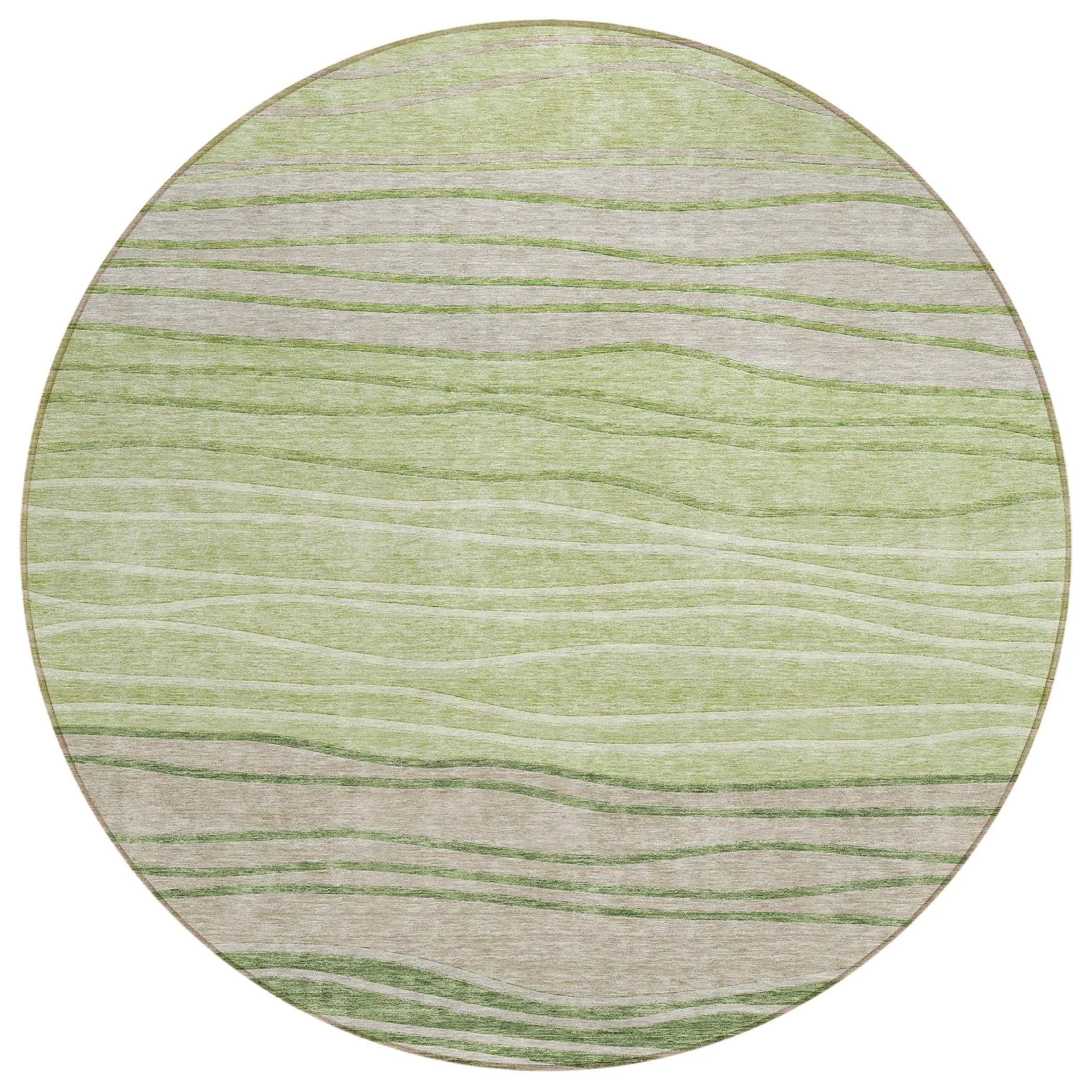 Machine Washable Indoor/ Outdoor Chantille Modern Stripes Rug