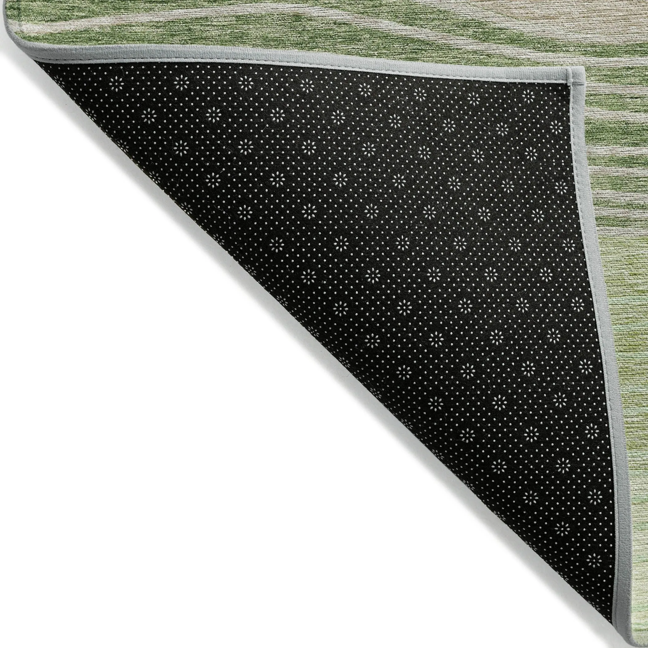 Machine Washable Indoor/ Outdoor Chantille Modern Stripes Rug