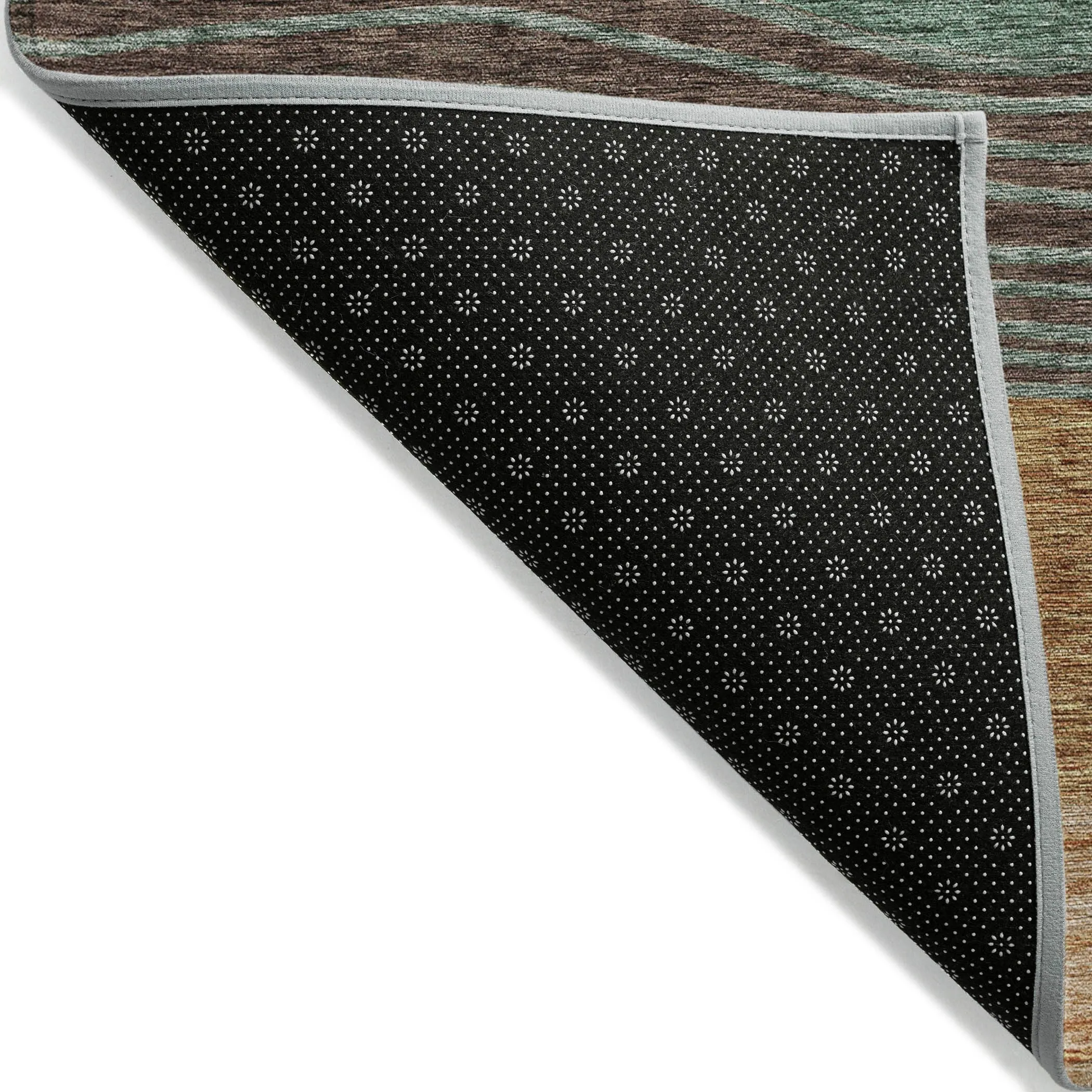 Machine Washable Indoor/ Outdoor Chantille Modern Stripes Rug