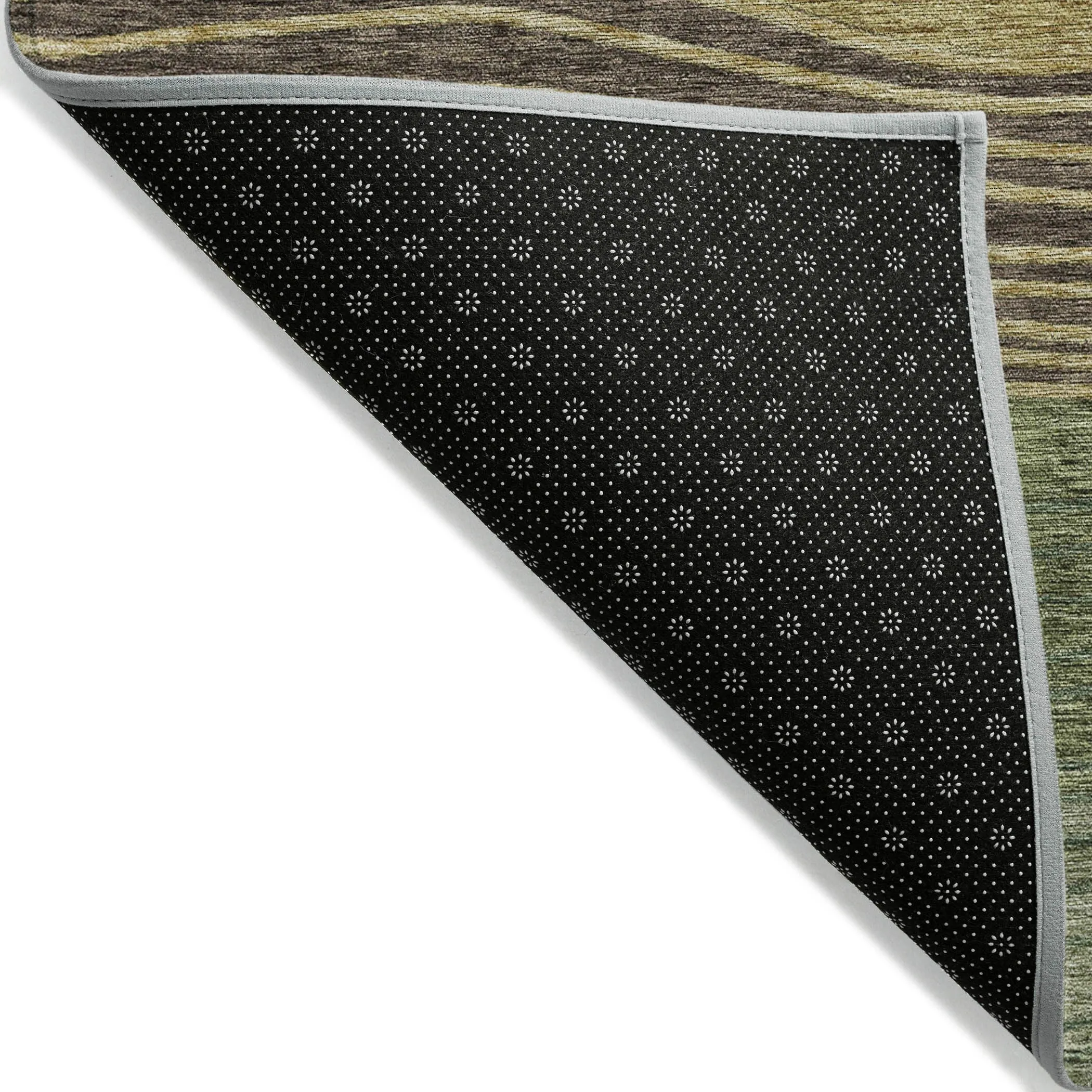 Machine Washable Indoor/ Outdoor Chantille Modern Stripes Rug